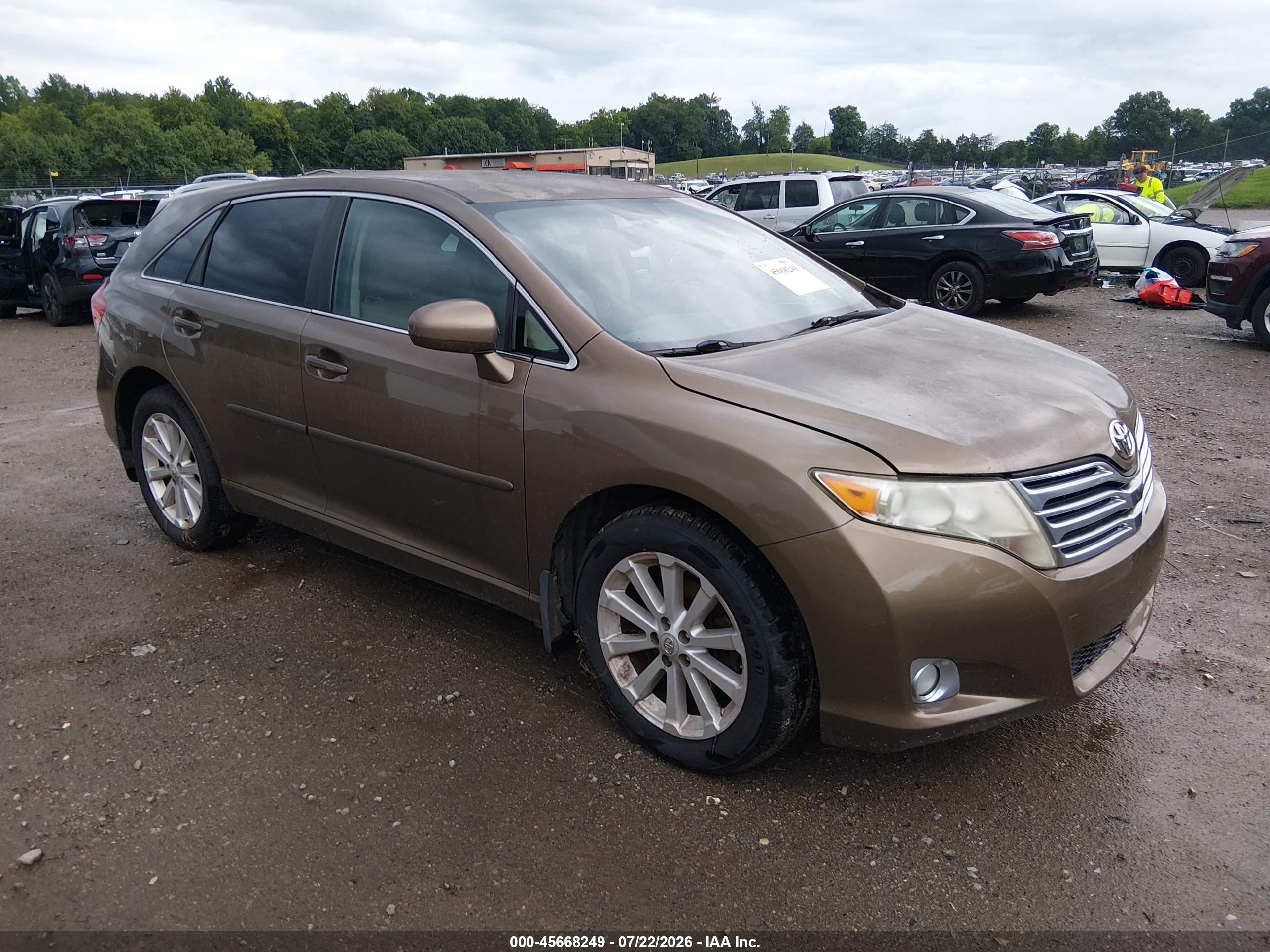 2010 Toyota Venza, VIN 4T3ZA3BB4AU037621 — Normal wear