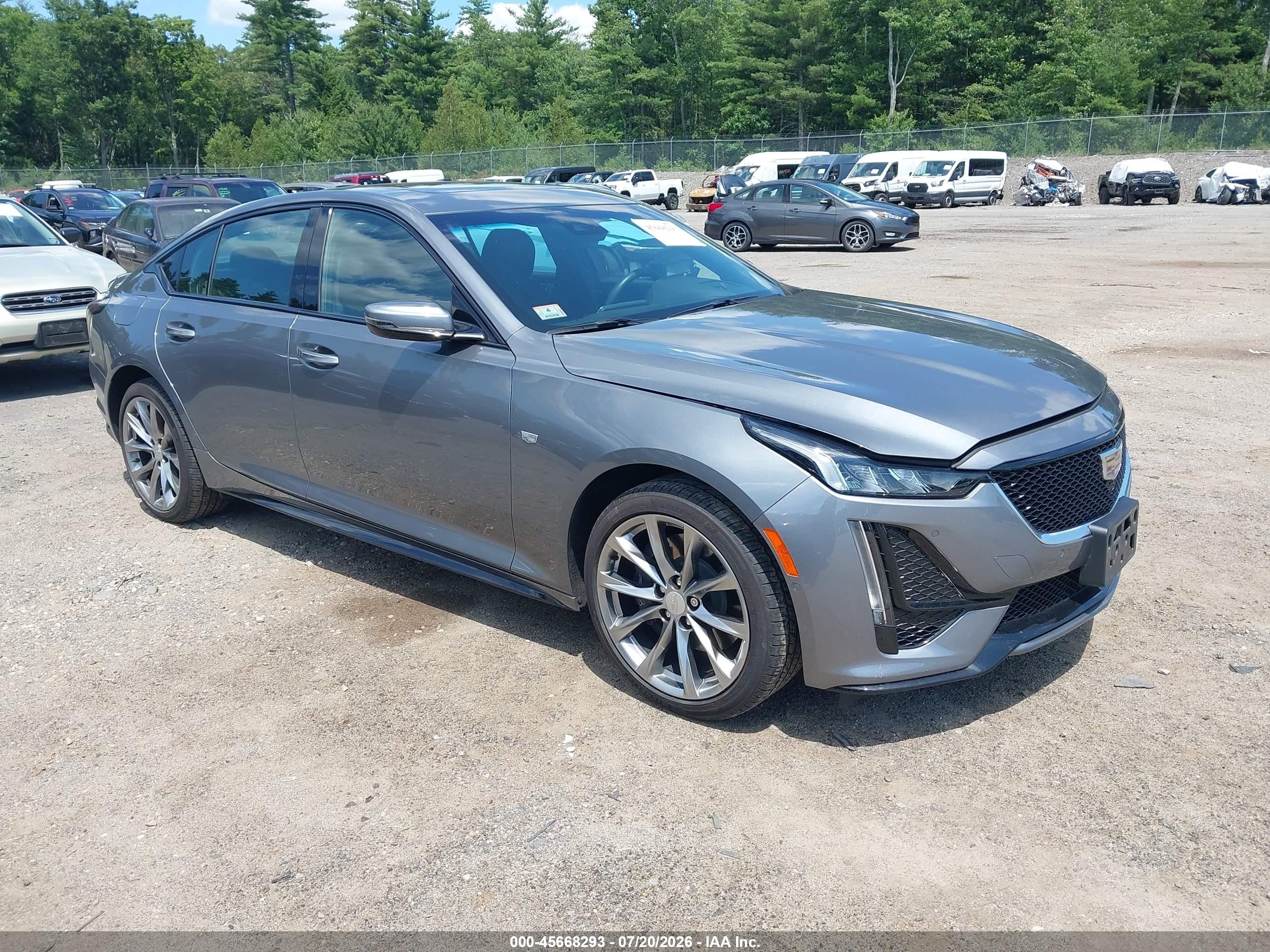 2020 Cadillac CT5 Sport, VIN 1G6DU5RKXL0155914 — Undercarriage