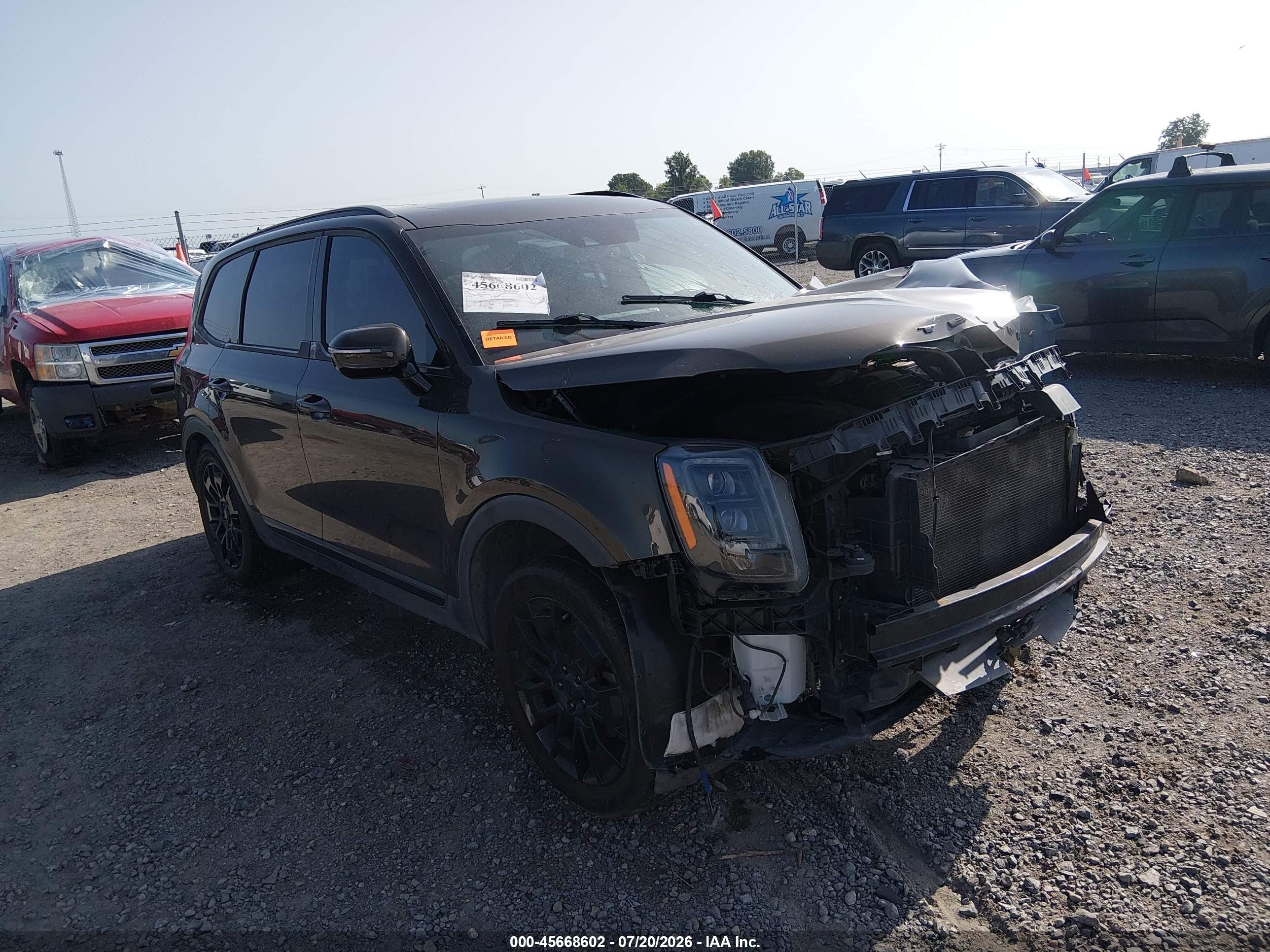 2021 Kia Telluride SX, VIN 5XYP5DHC4MG131275 — Side