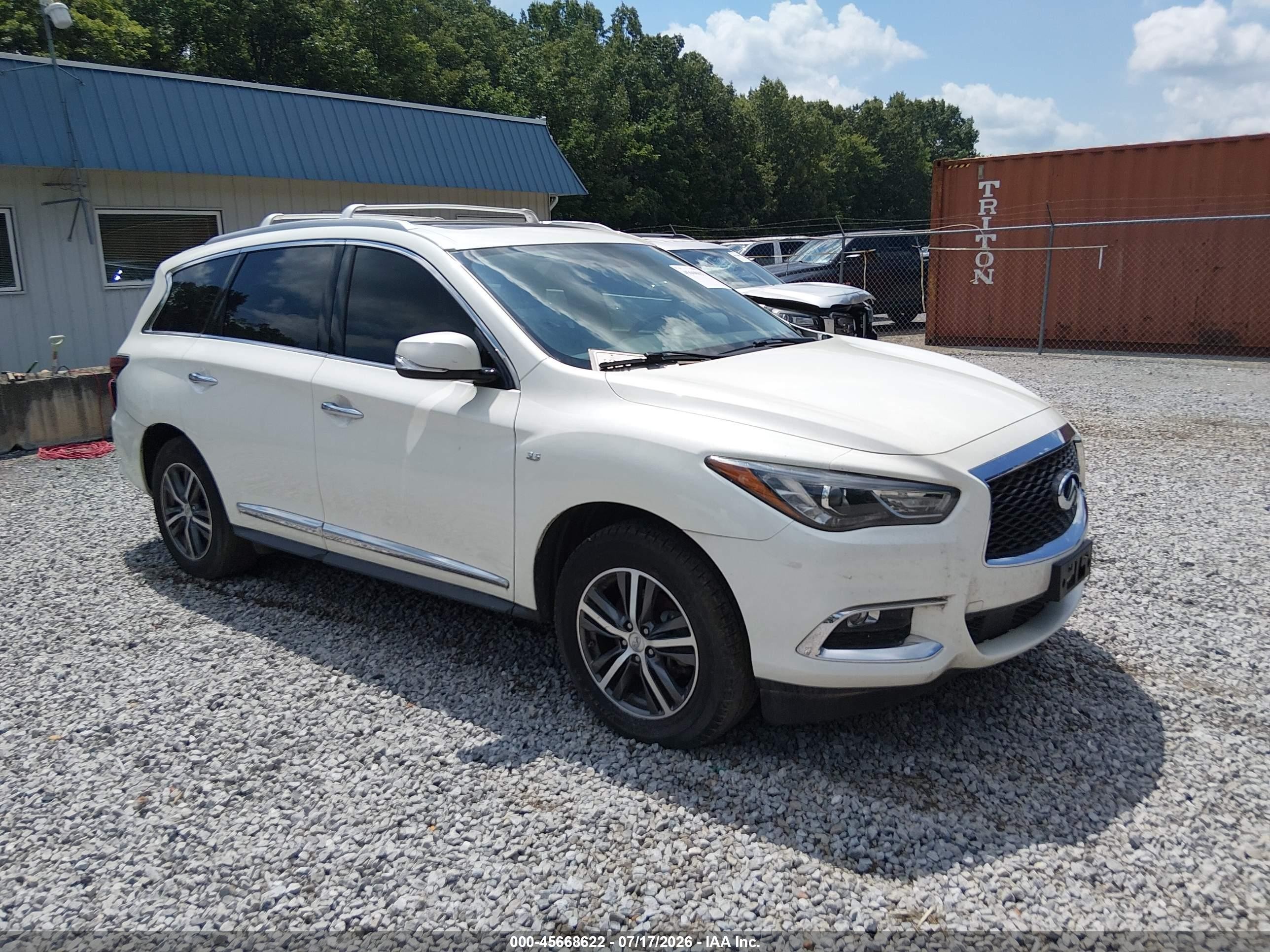 2017 Infiniti QX60, VIN 5N1DL0MM3HC520334 — Mechanical