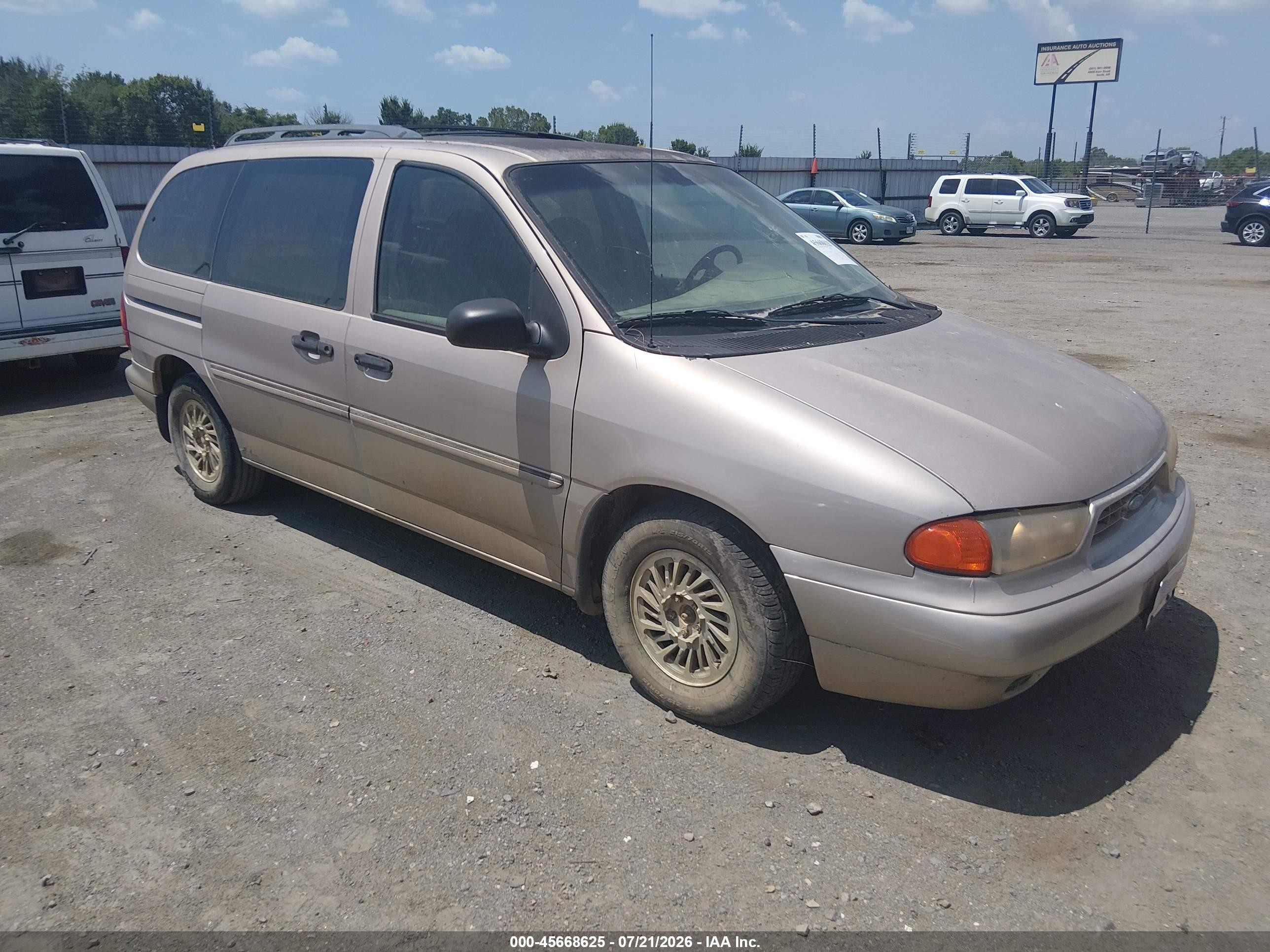 1998 Ford Windstar GL, VIN 2FMDA5147WBB46685 — Normal wear