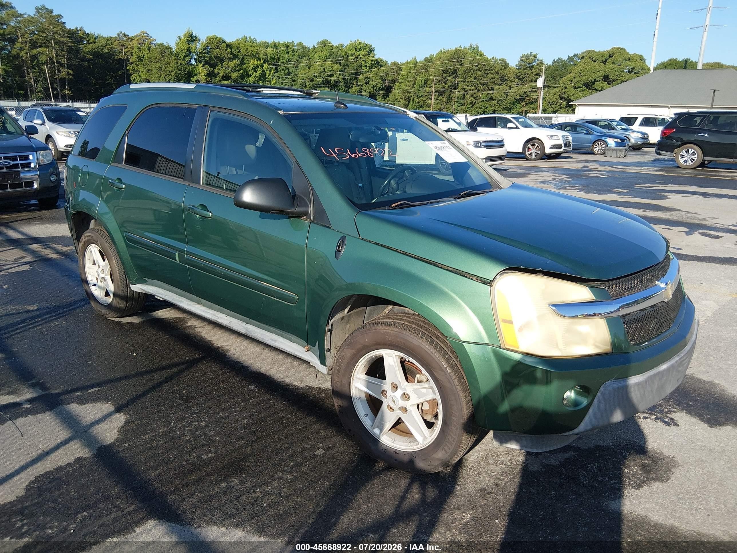 2005 Chevrolet Equinox LT, VIN 2CNDL63F556161935 — Normal wear