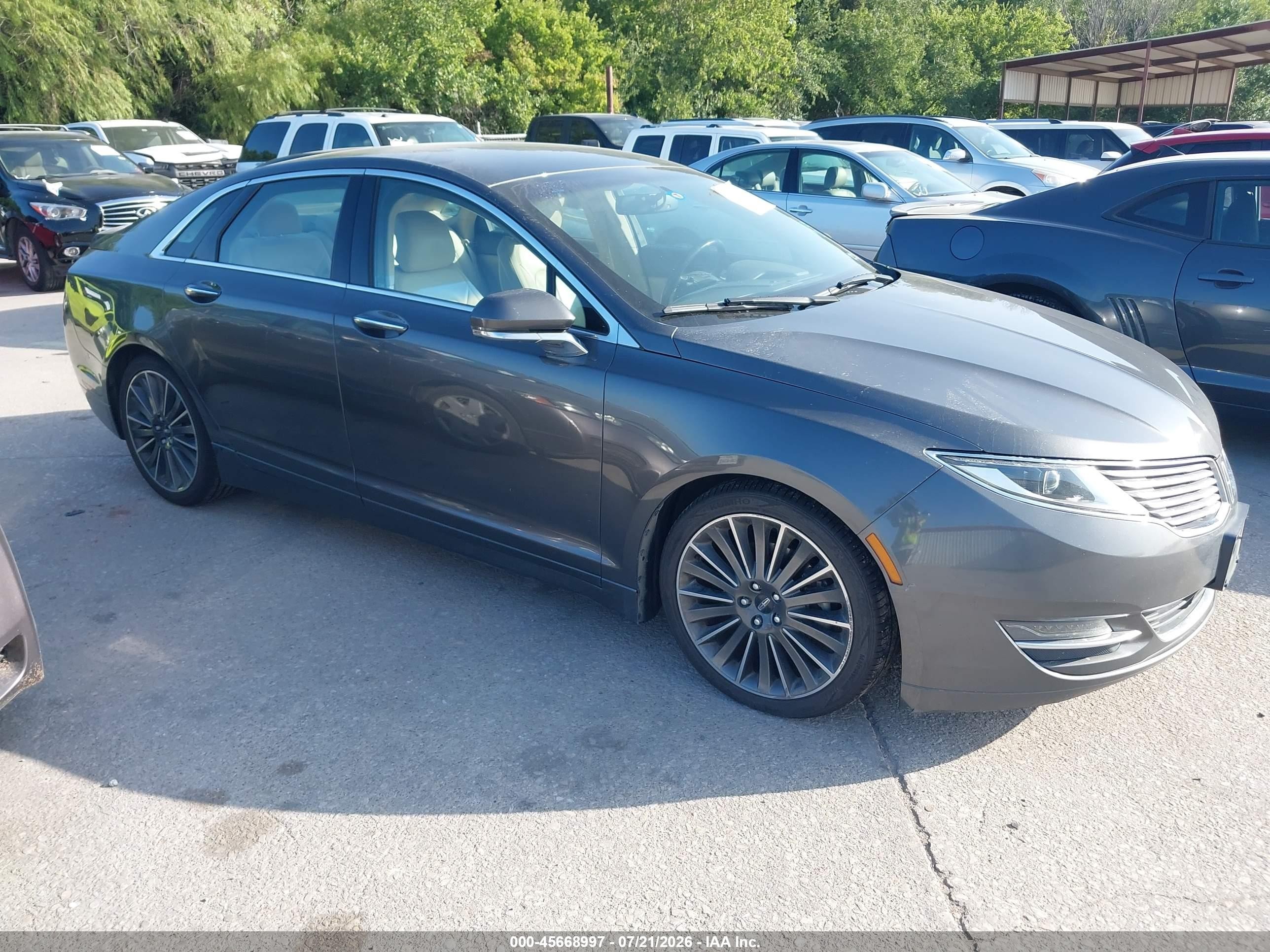 2016 Lincoln MKZ, VIN 3LN6L2GK9GR623322 — Обычный износ