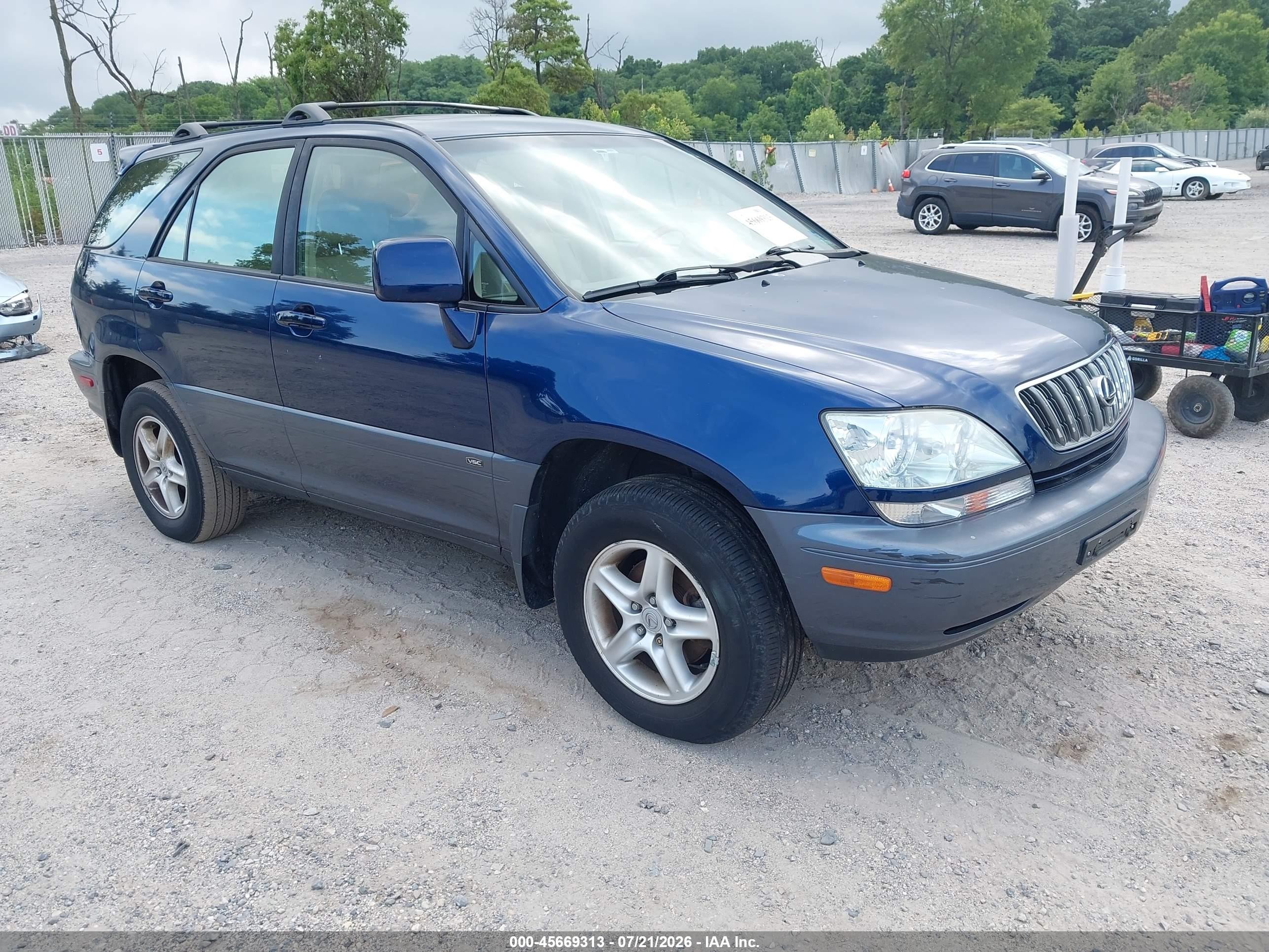 2001 Lexus RX 300, VIN JTJHF10U310213582 — Обычный износ