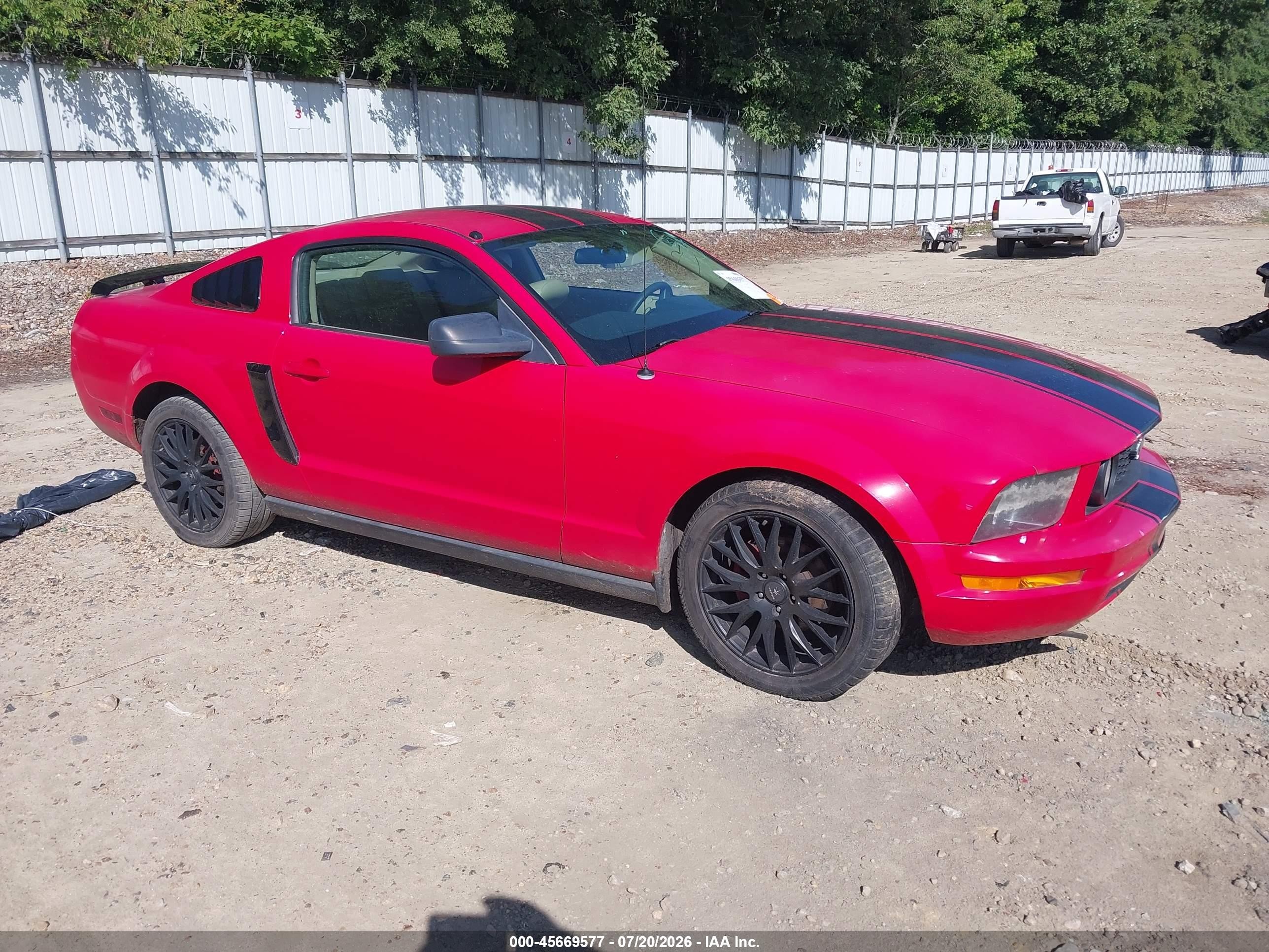 2005 Ford Mustang Deluxe, VIN 1ZVFT80N255159895 — Front end