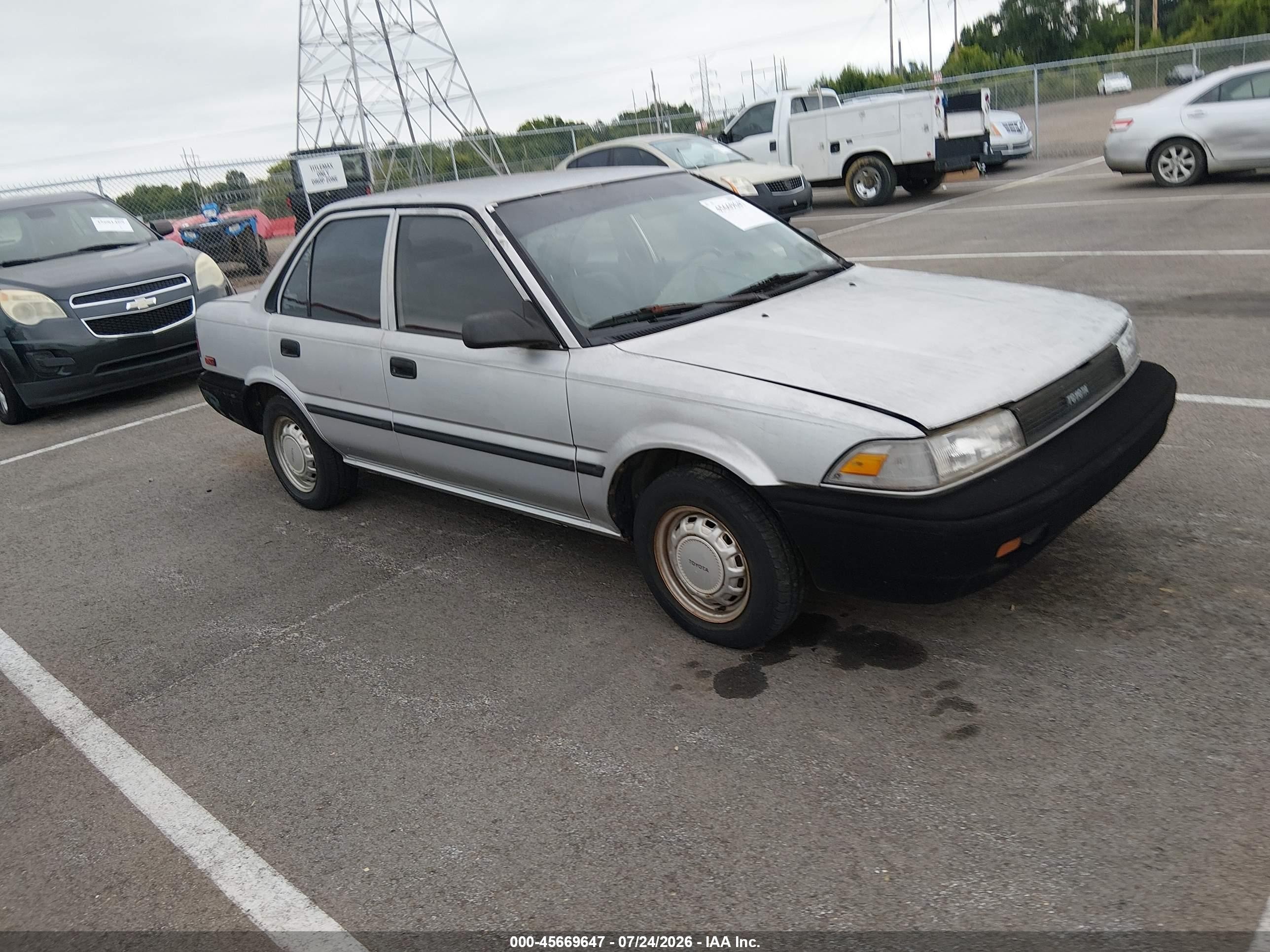 1988 Toyota Corolla, VIN JT2AE92E3J0035614 — Обычный износ