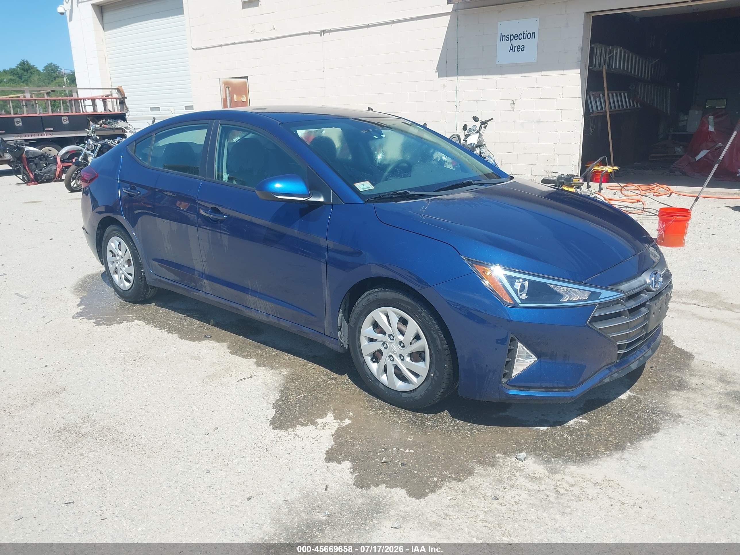2020 Hyundai Elantra SE, VIN 5NPD74LF0LH601324 — Normal wear