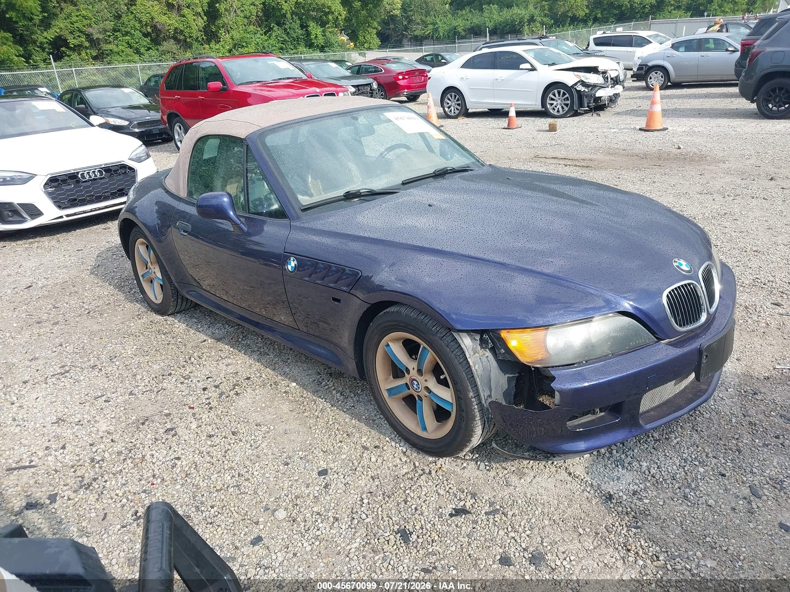 1998 BMW 3 Series Z3 2.8, VIN 4USCJ333XWLG20702 — Front end