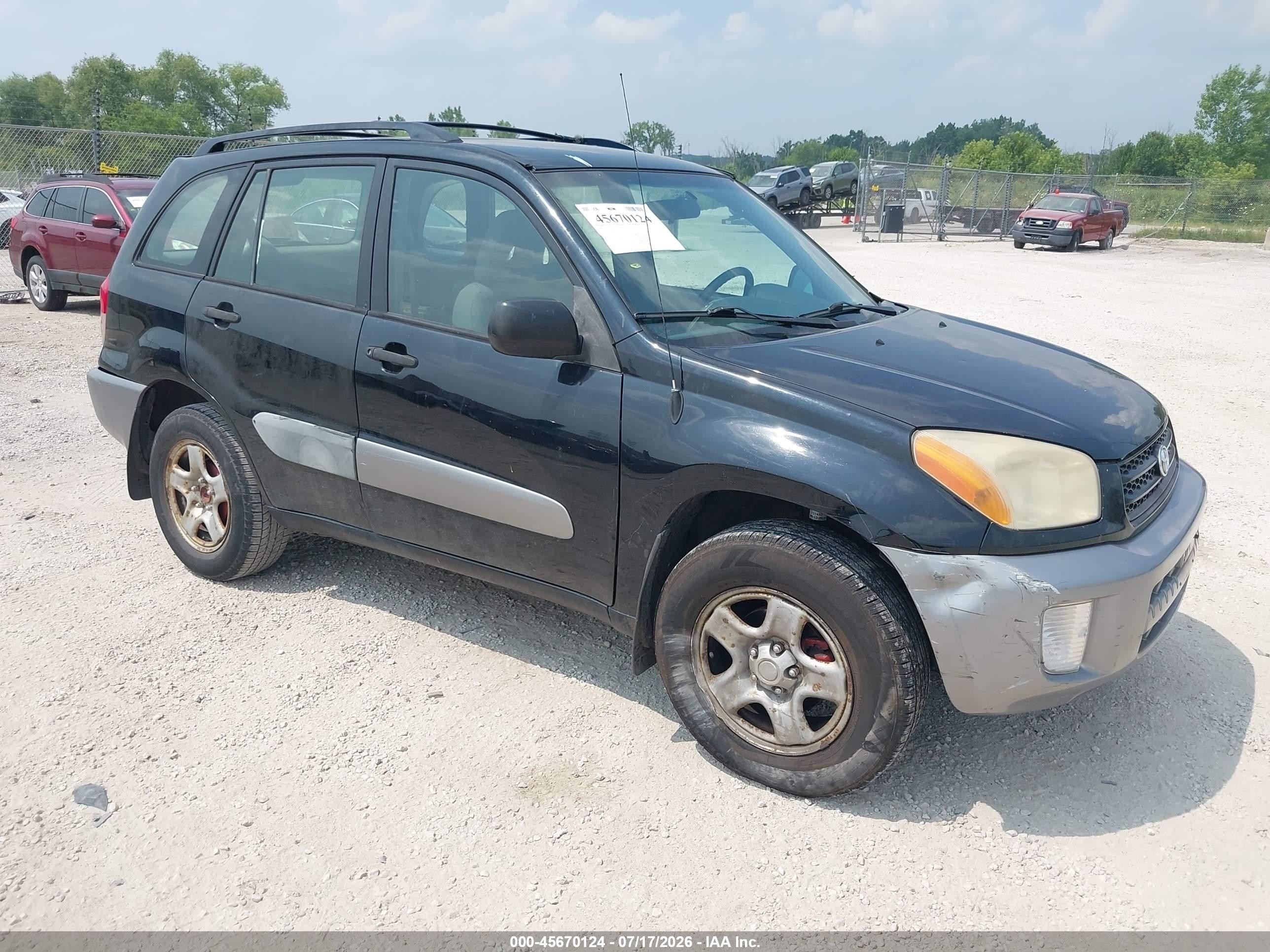 2003 Toyota RAV4, VIN JTEGH20V530117572 — Theft recovery