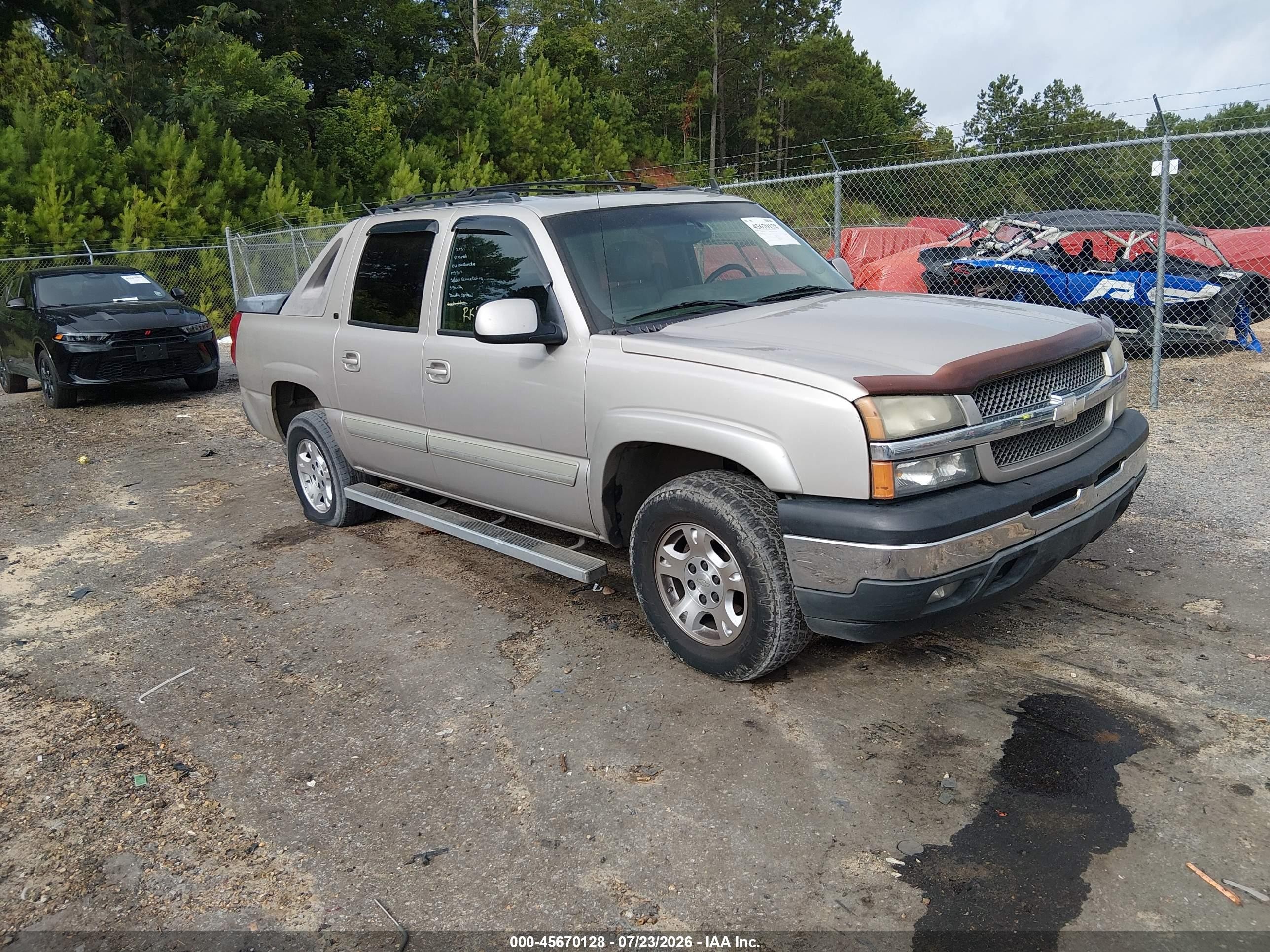 2006 Chevrolet Avalanche Z66, VIN 3GNEC12Z56G113517 — Repossession