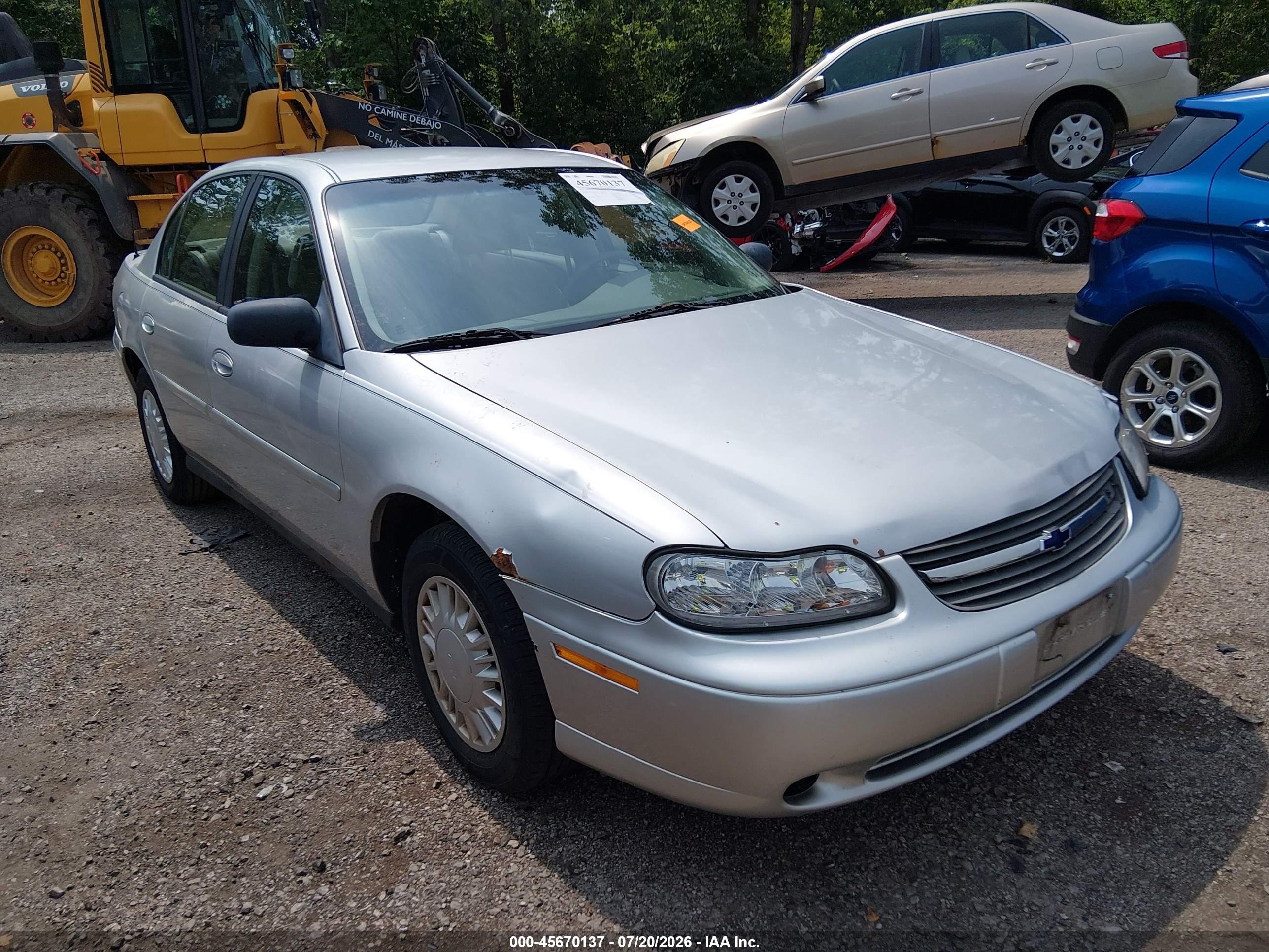 2005 Chevrolet Malibu Classic, VIN 1G1ND52FX5M112533 — Перед