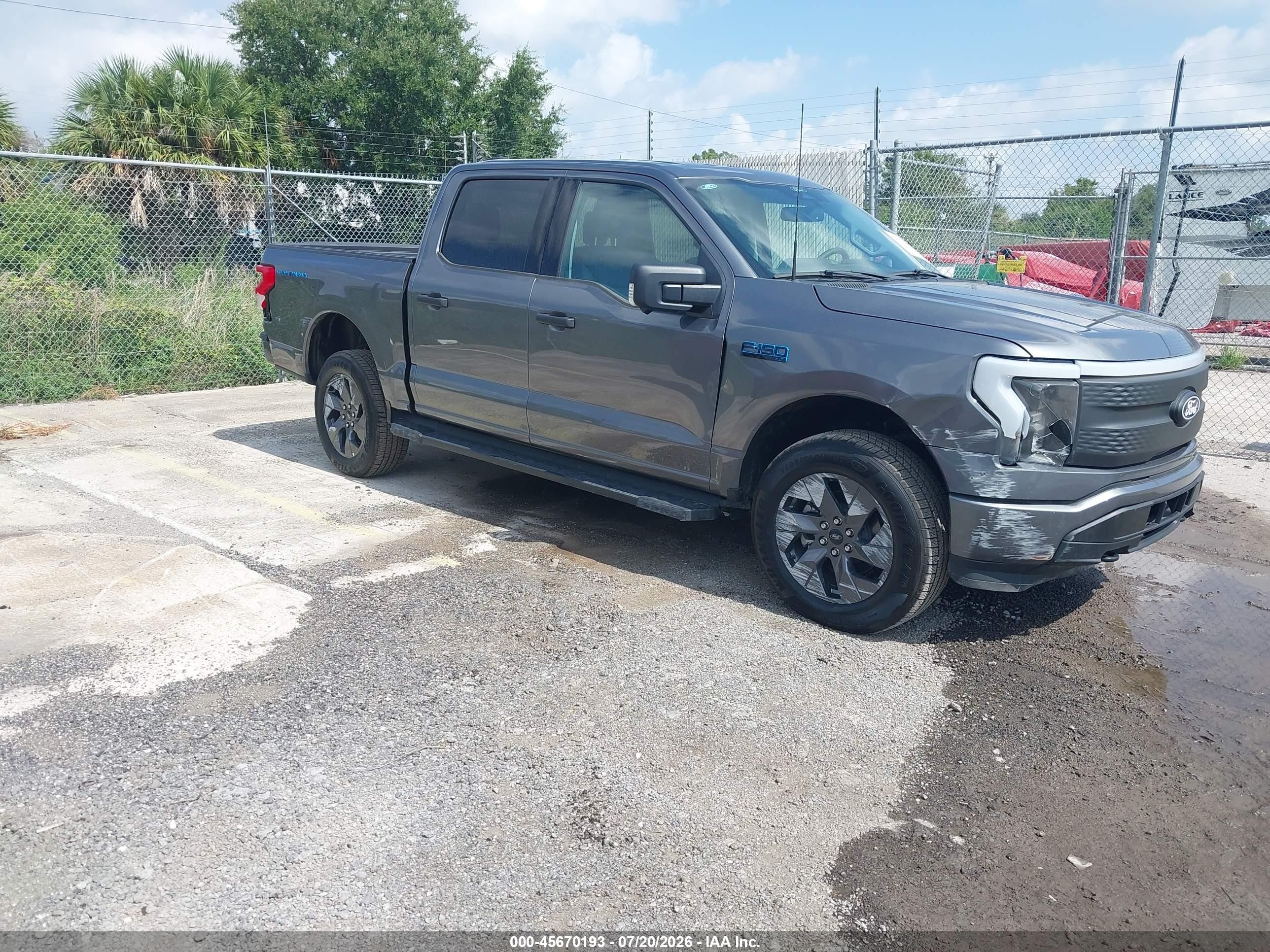 2024 Ford F-150 Lightning XLT, VIN 1FTVW3LK3RWG16157 — Side
