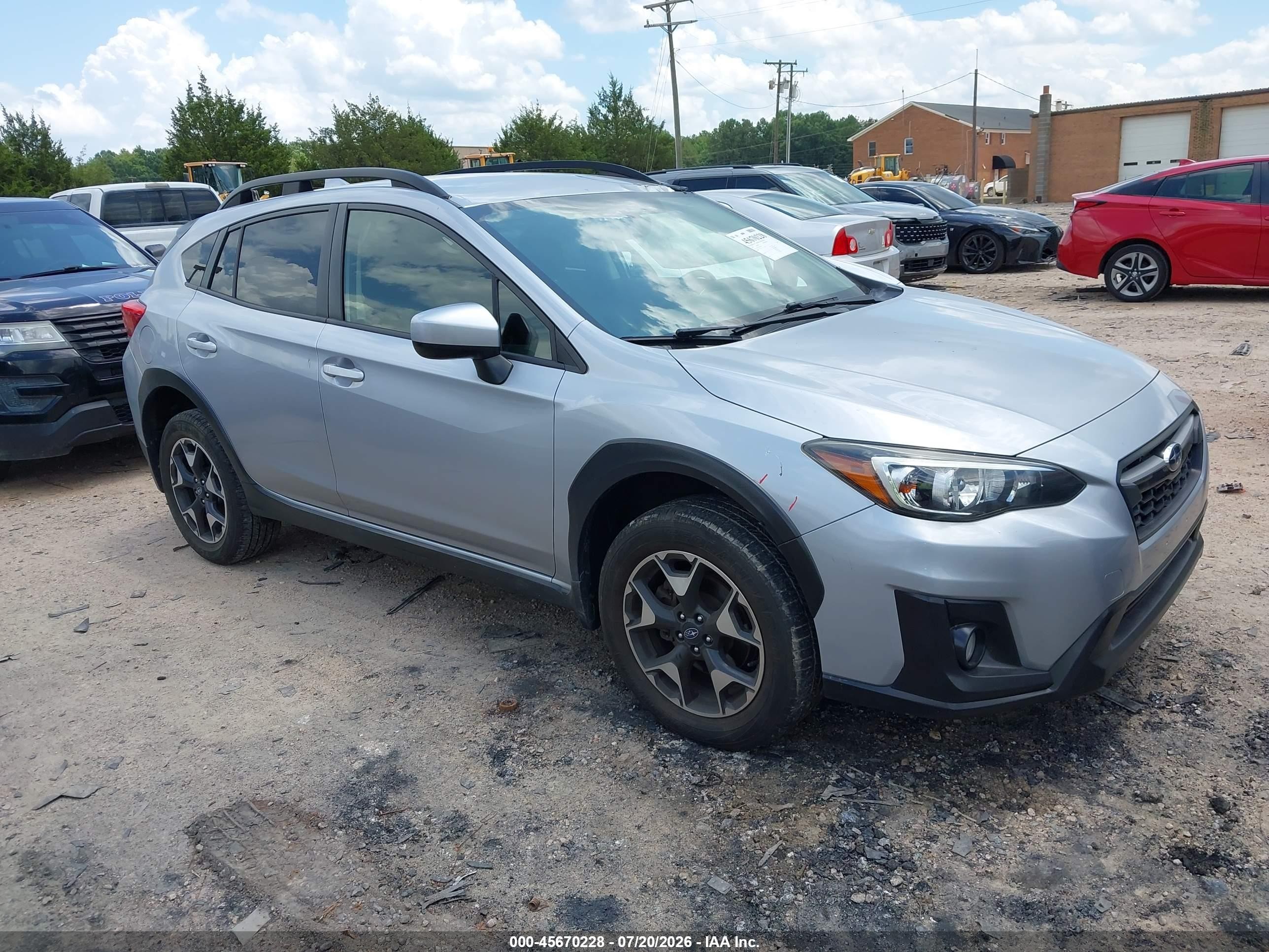 2019 Subaru Crosstrek Premium, VIN JF2GTACC2K8216424 — Крыша