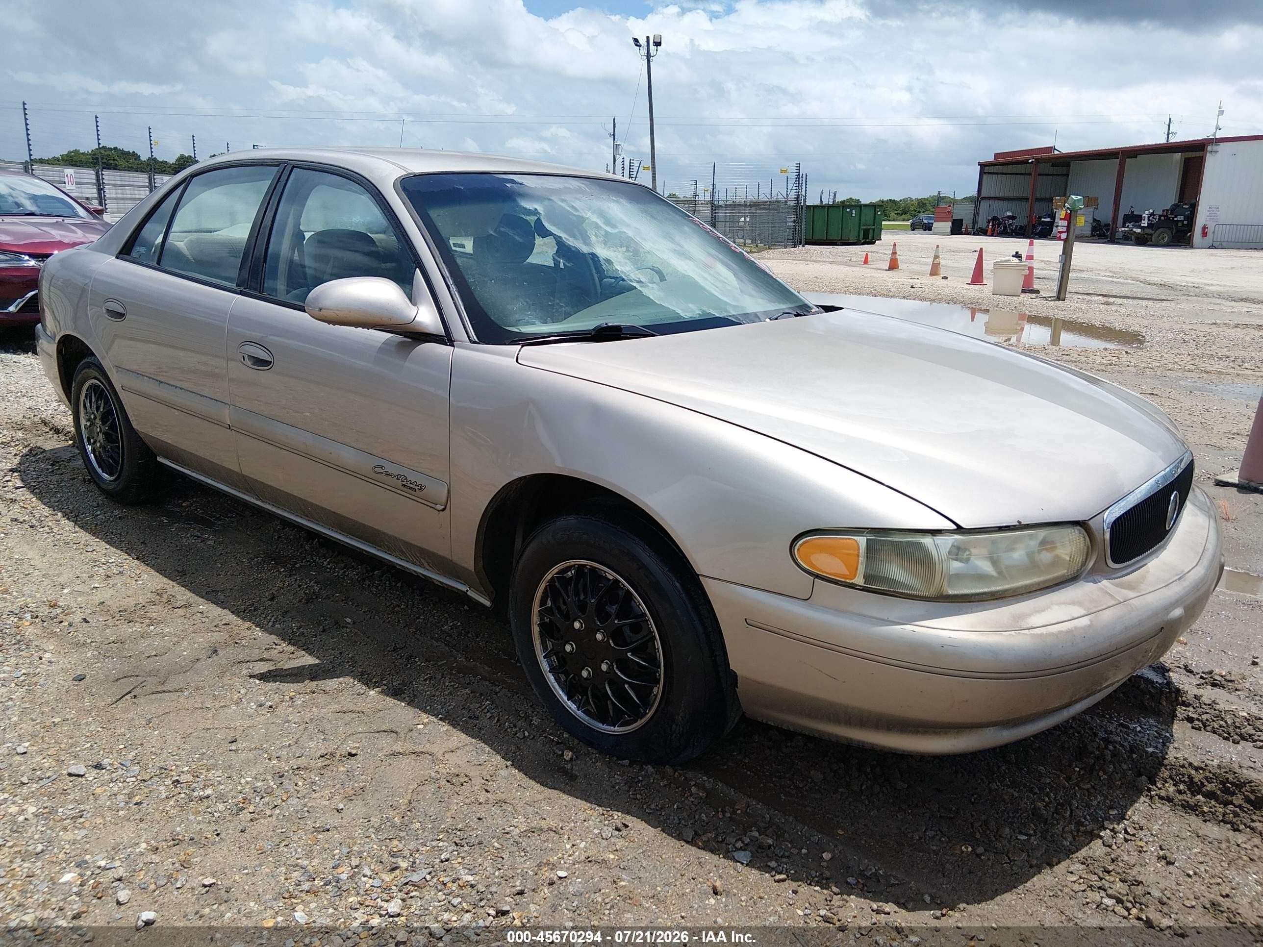 2001 Buick Century Custom, VIN 2G4WS52JX11165966 — Обычный износ