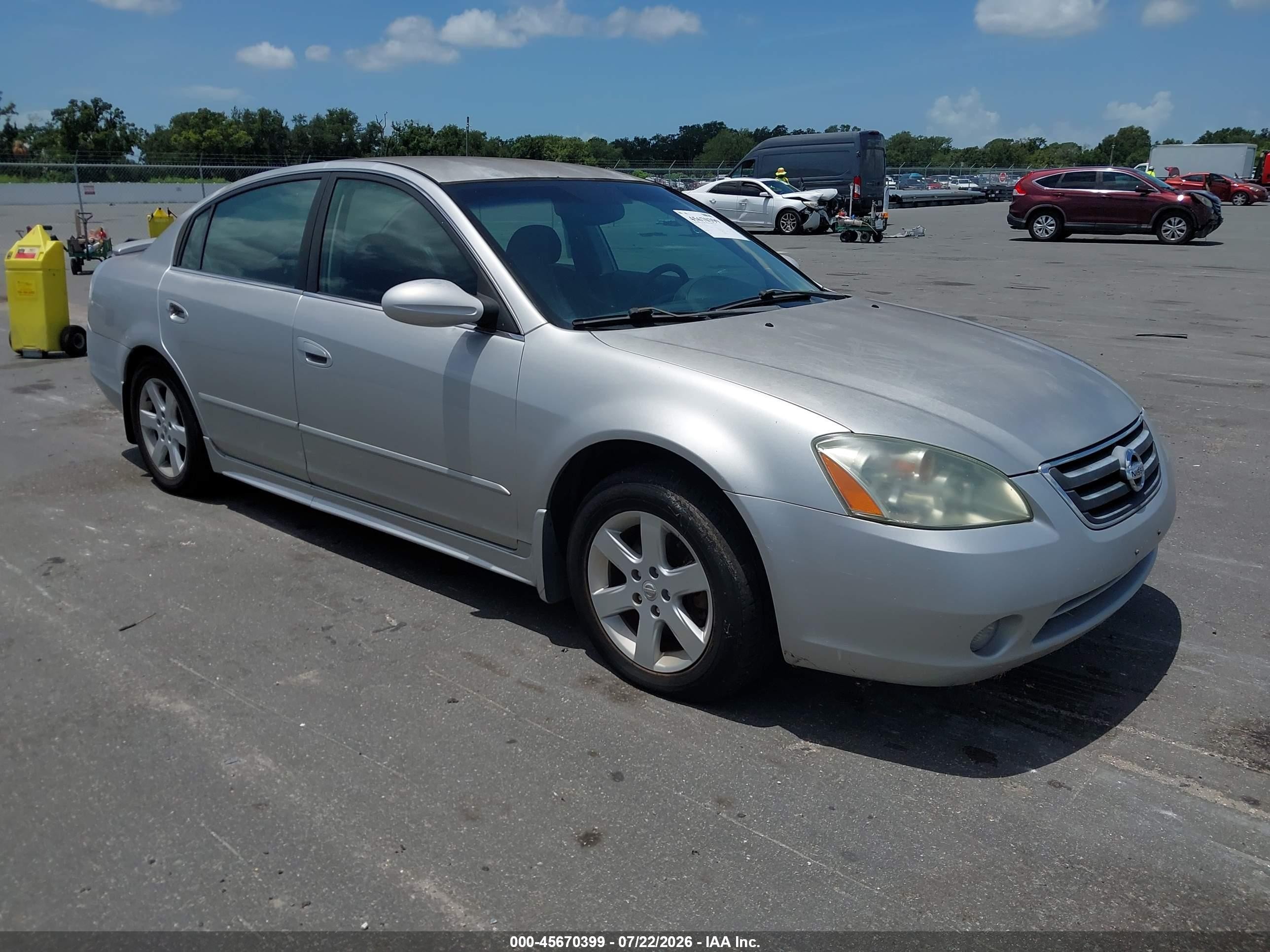 2003 Nissan Altima S, VIN 1N4AL11D43C309689 — Normal wear