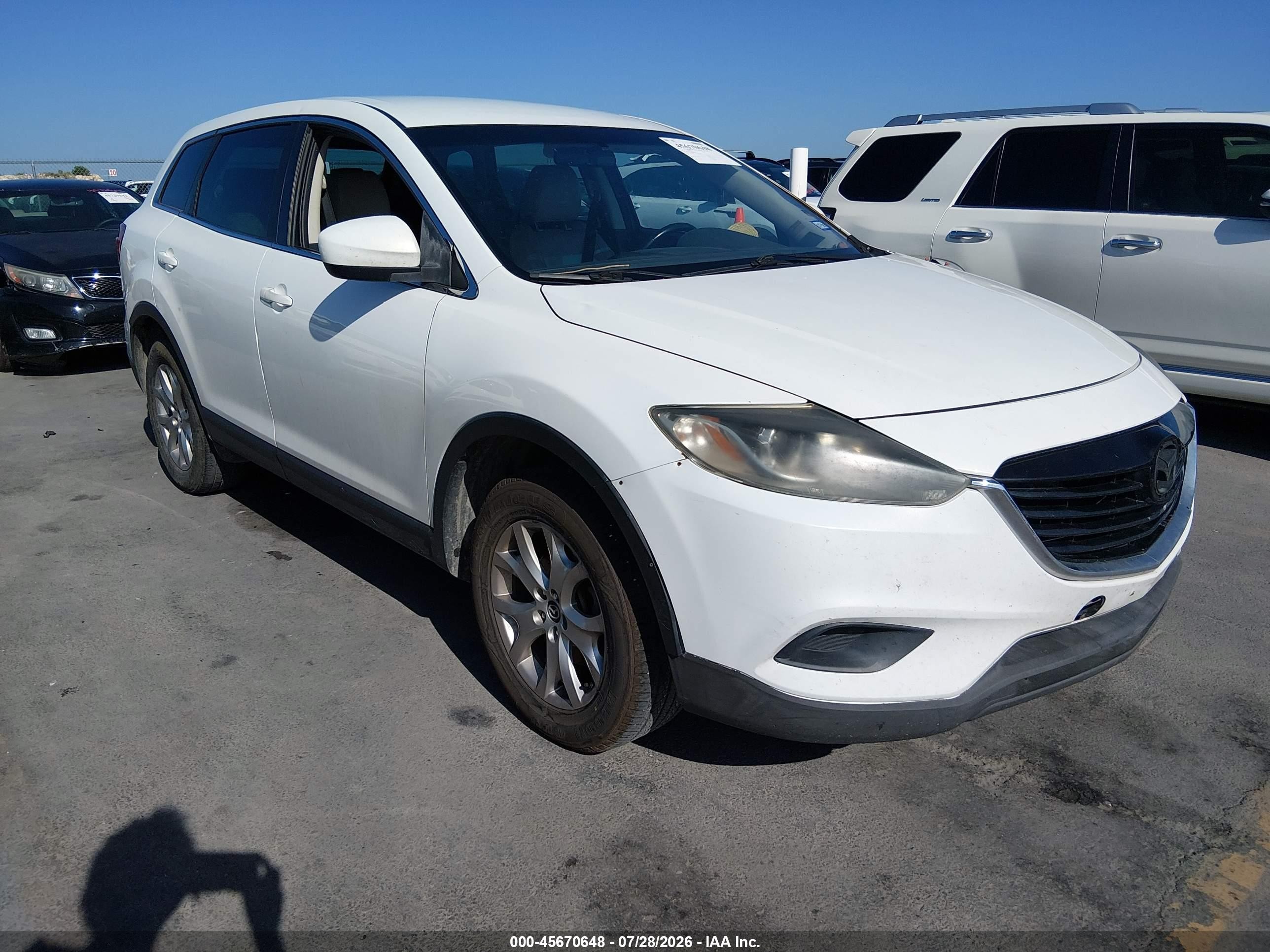 2015 Mazda CX-9 Touring, VIN JM3TB2CA8F0460868 — Hail