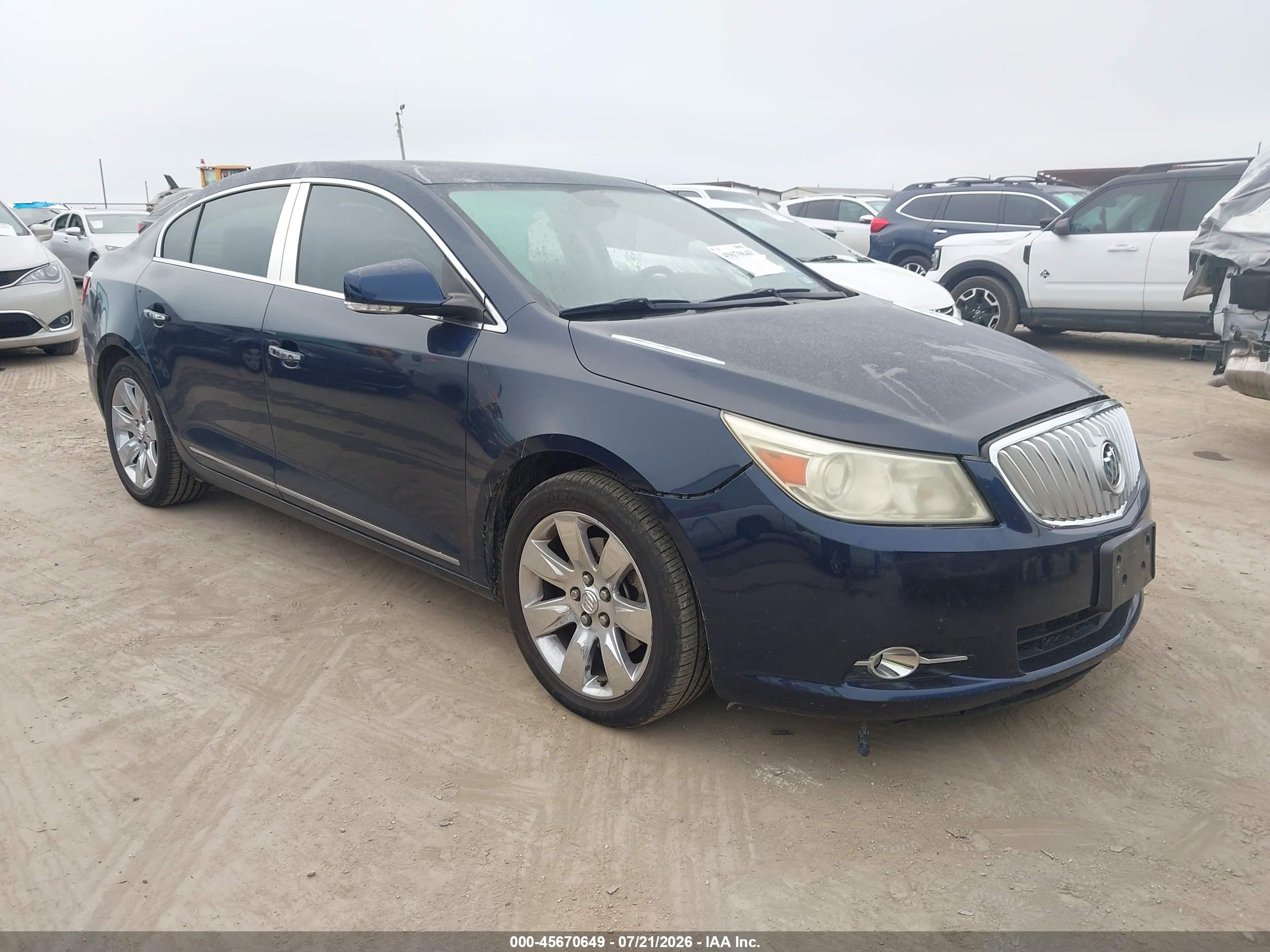 2011 Buick LaCrosse CXS, VIN 1G4GE5GD4BF241299 — Перед