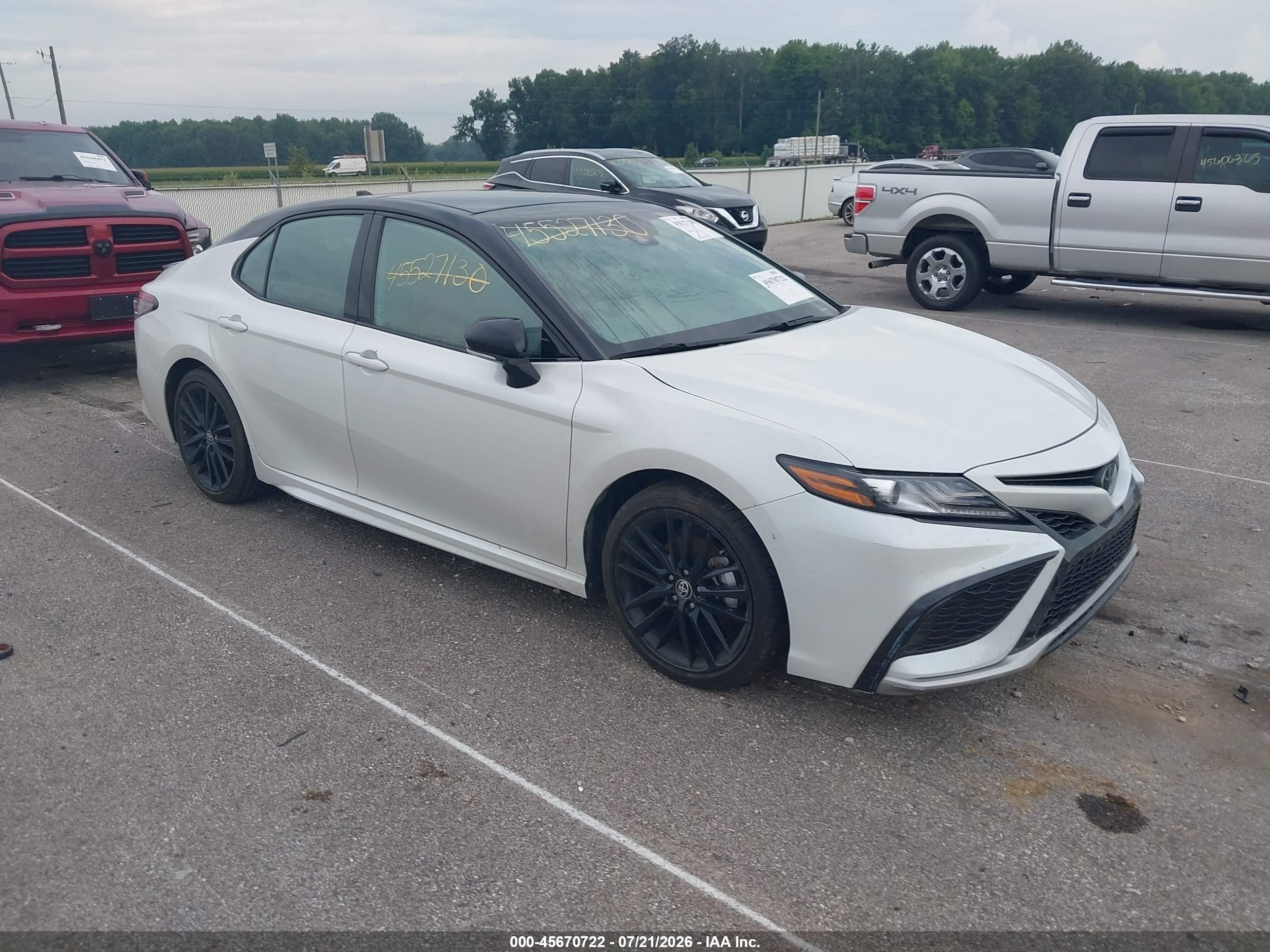 2024 Toyota Camry XSE, VIN 4T1K61AK4RU249092 — Fresh water flood