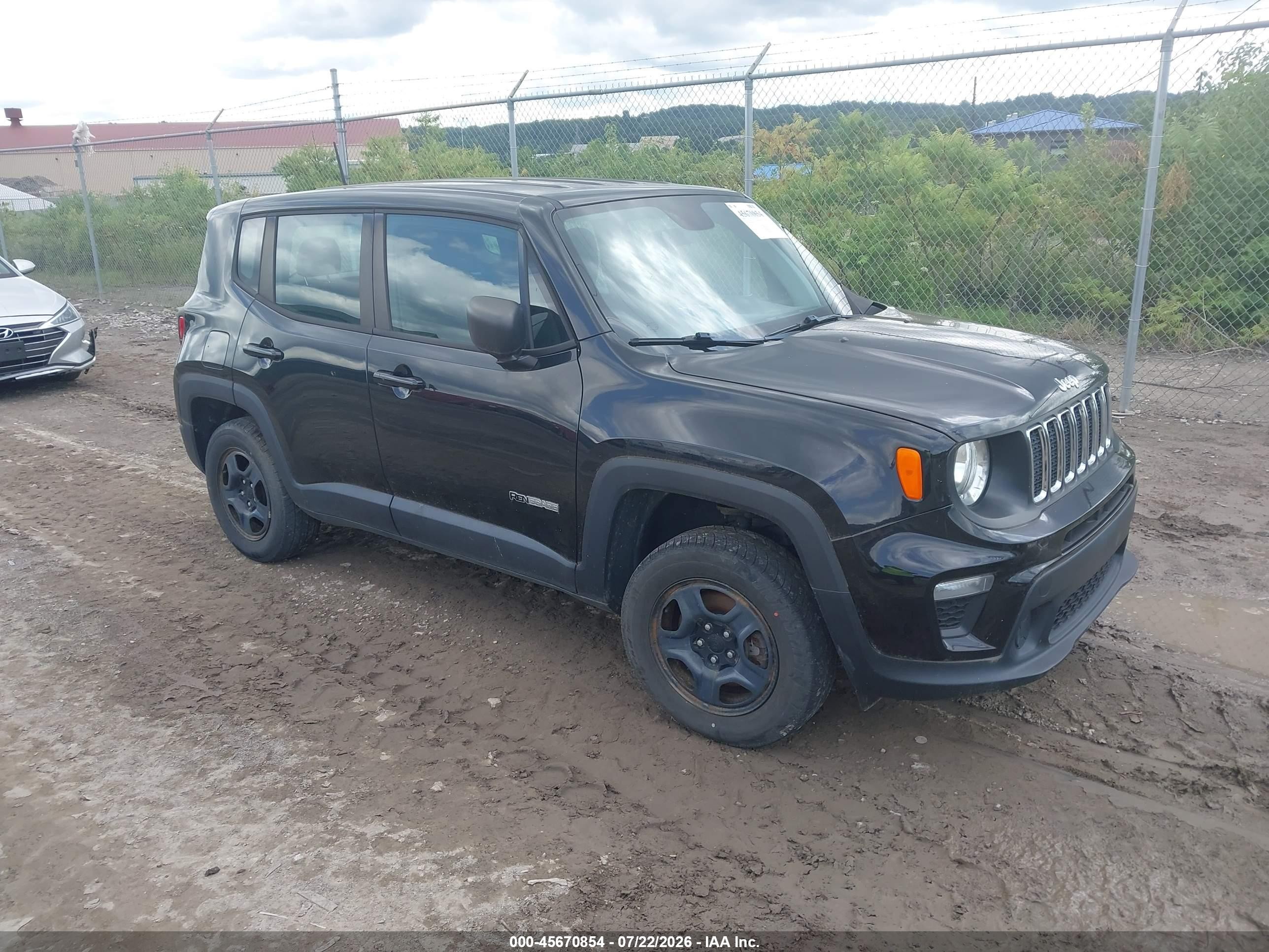 2019 Jeep Renegade Sport, VIN ZACNJBA13KPJ90019 — Обычный износ