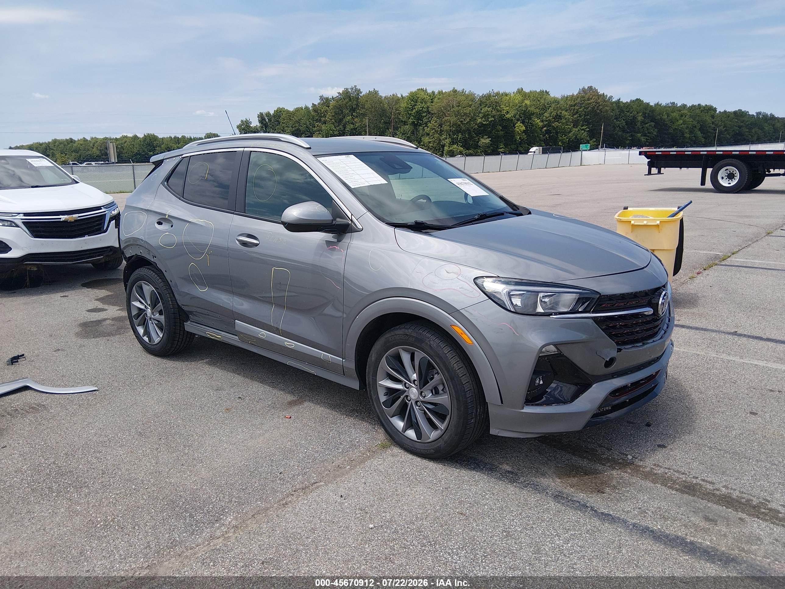 2023 Buick Encore GX Select, VIN KL4MMDS28PB138518 — Стихия