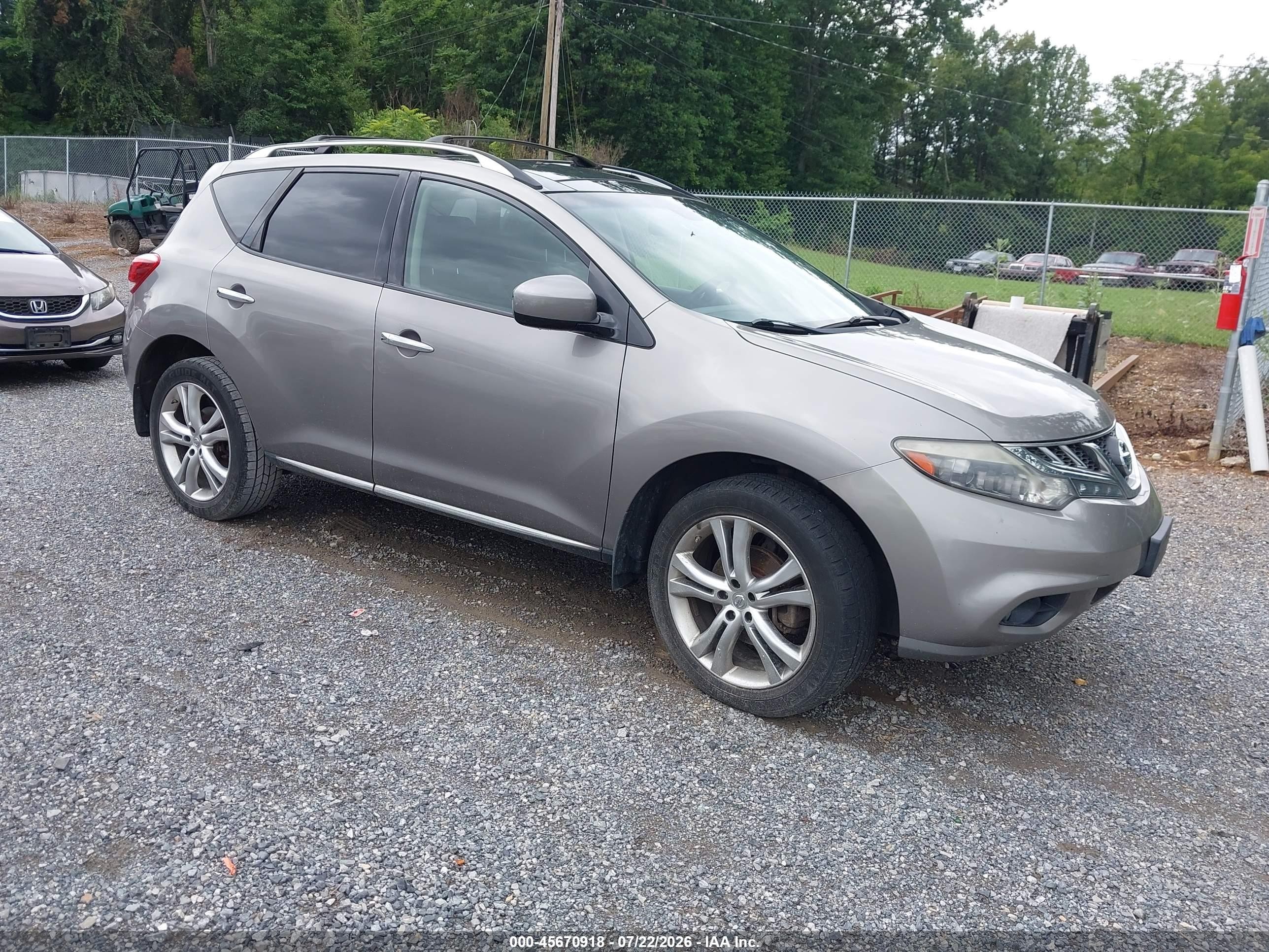 2011 Nissan Murano LE, VIN JN8AZ1MW3BW155984 — Normal wear