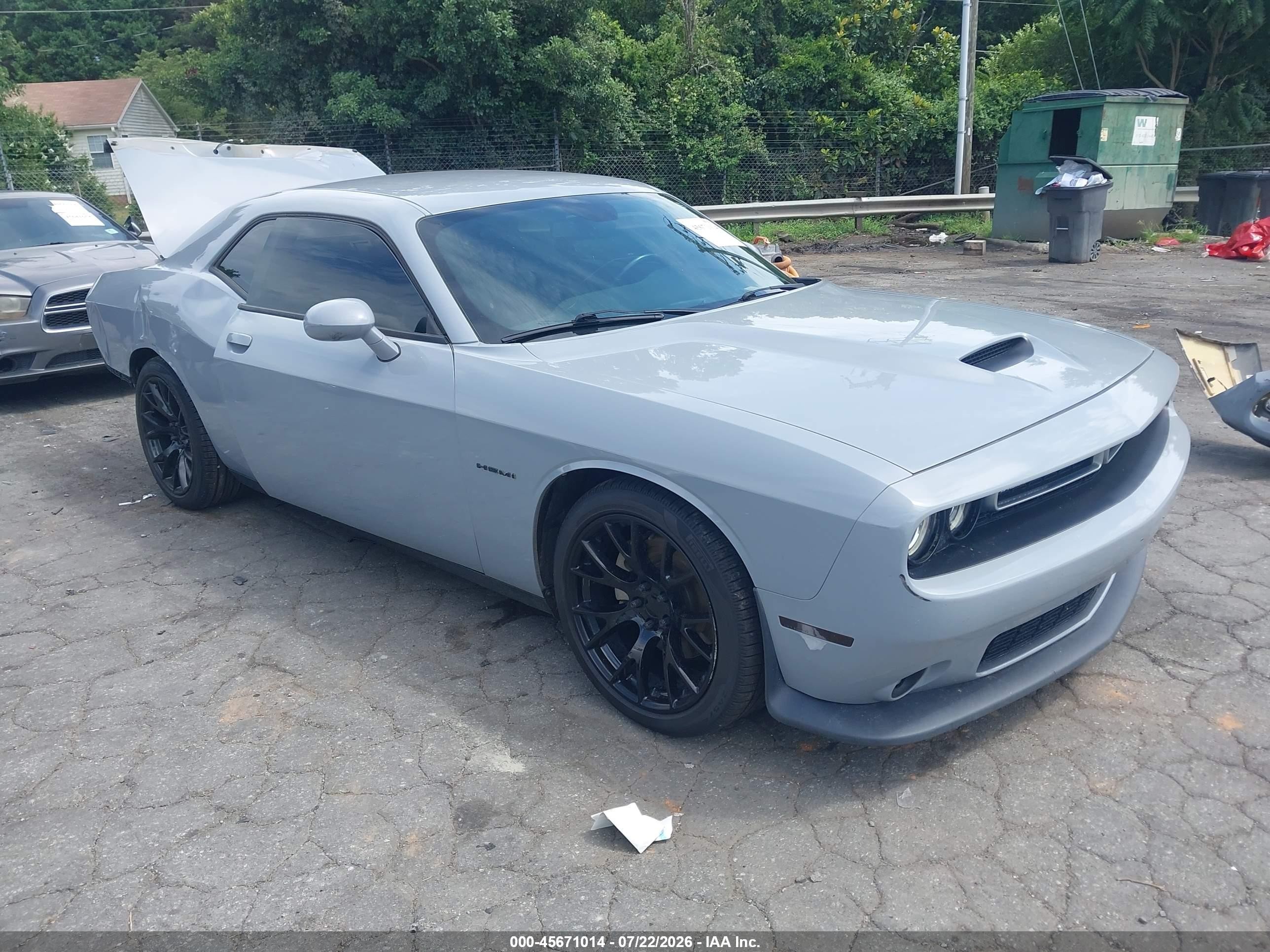 2021 Dodge Challenger R/T, VIN 2C3CDZBT3MH590603 — Rear end