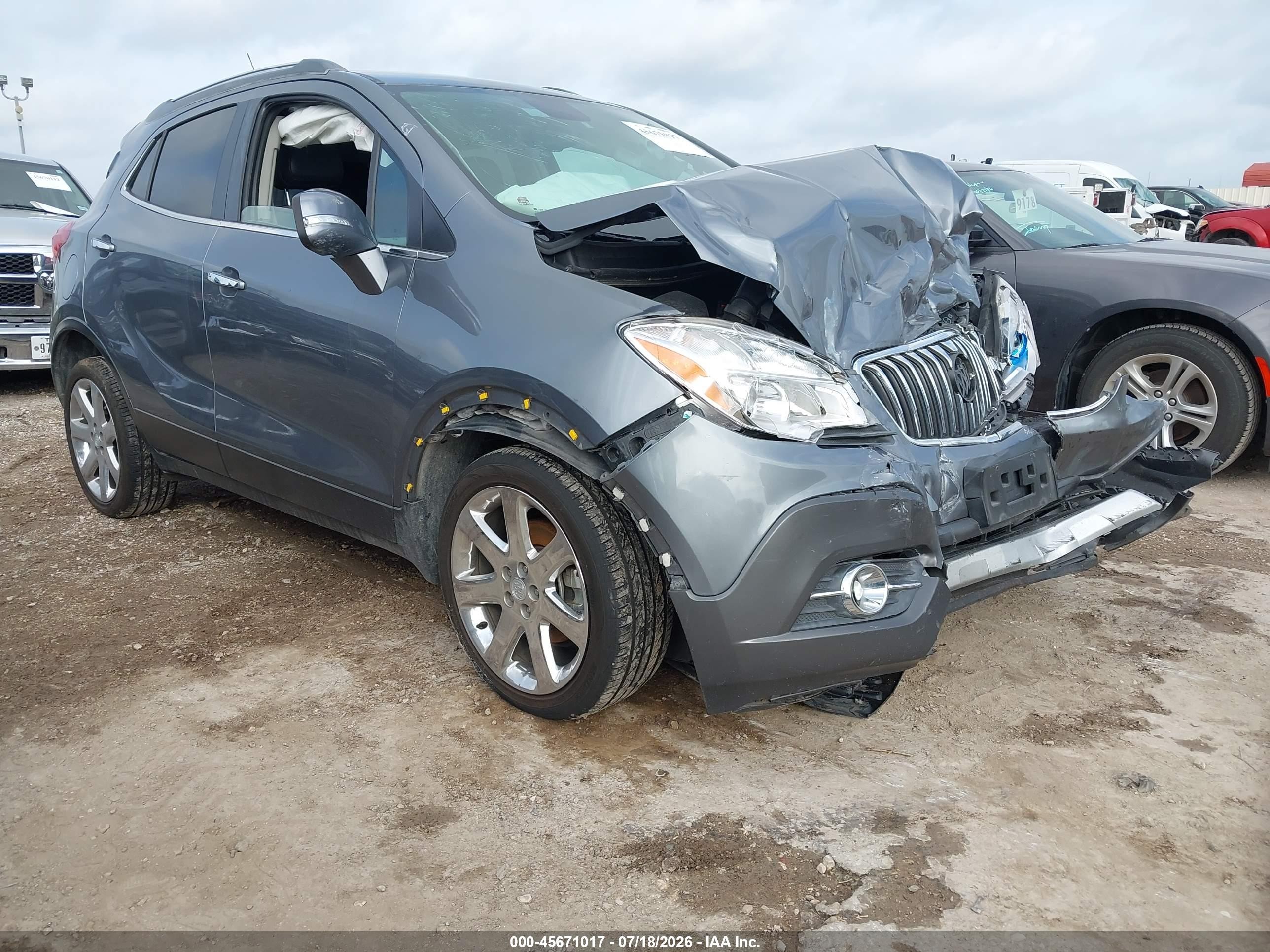 2014 Buick Encore Leather, VIN KL4CJCSB4EB684664 — Front end