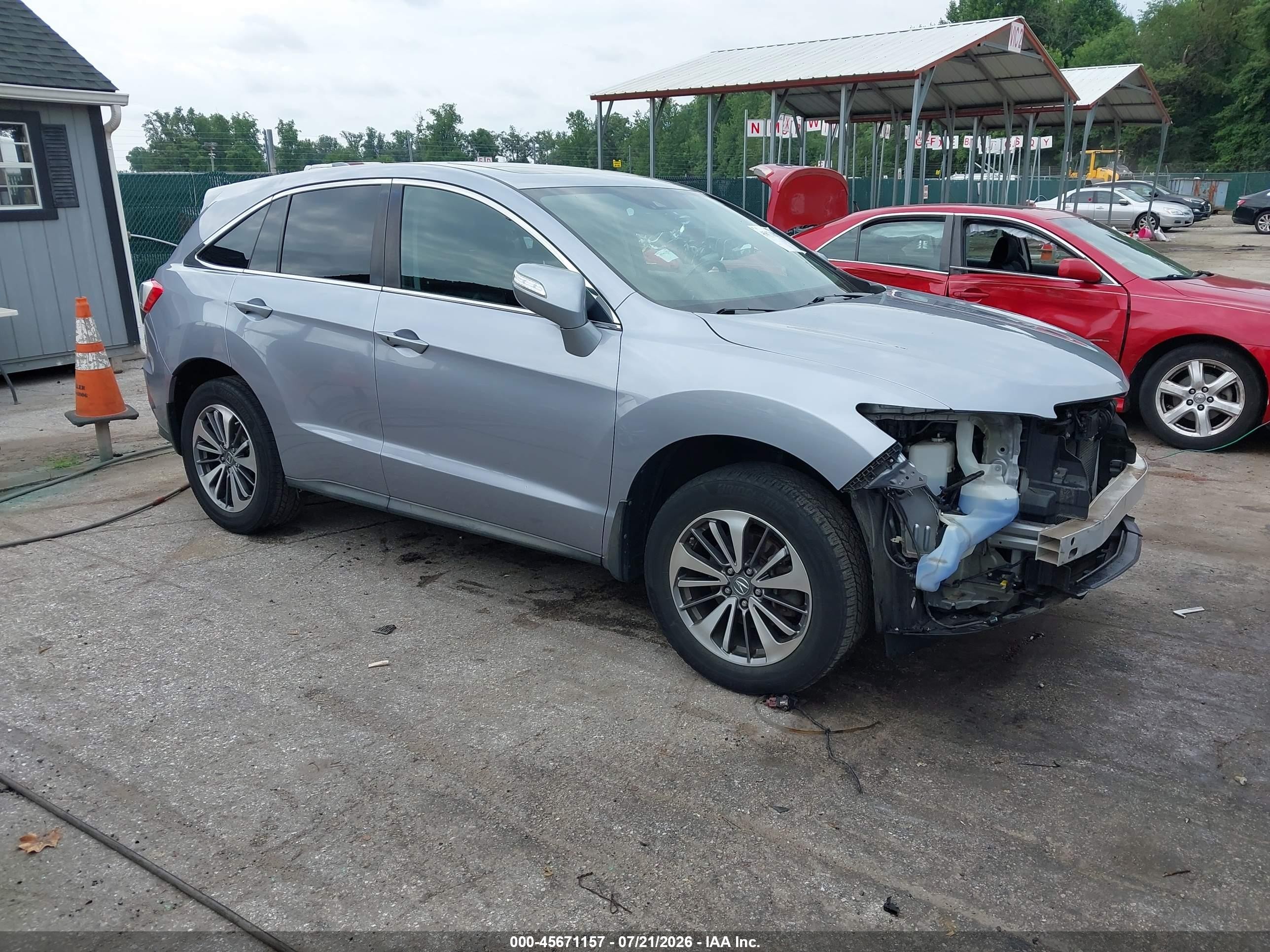 2016 Acura RDX Advance, VIN 5J8TB4H78GL006154 — Front end