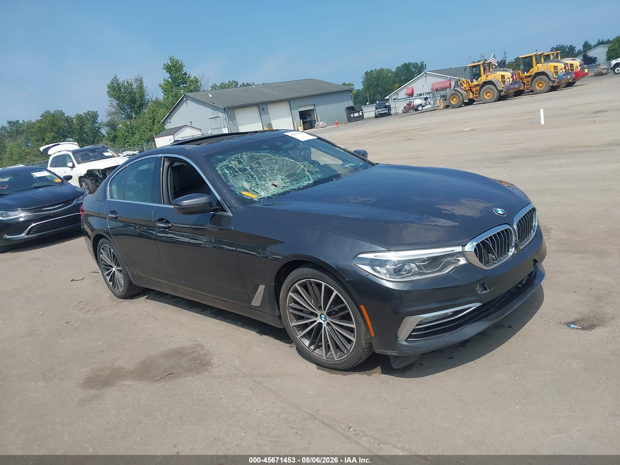 2017 BMW 5 Series 540i xDrive, VIN WBAJE7C35HG886997 — Hail