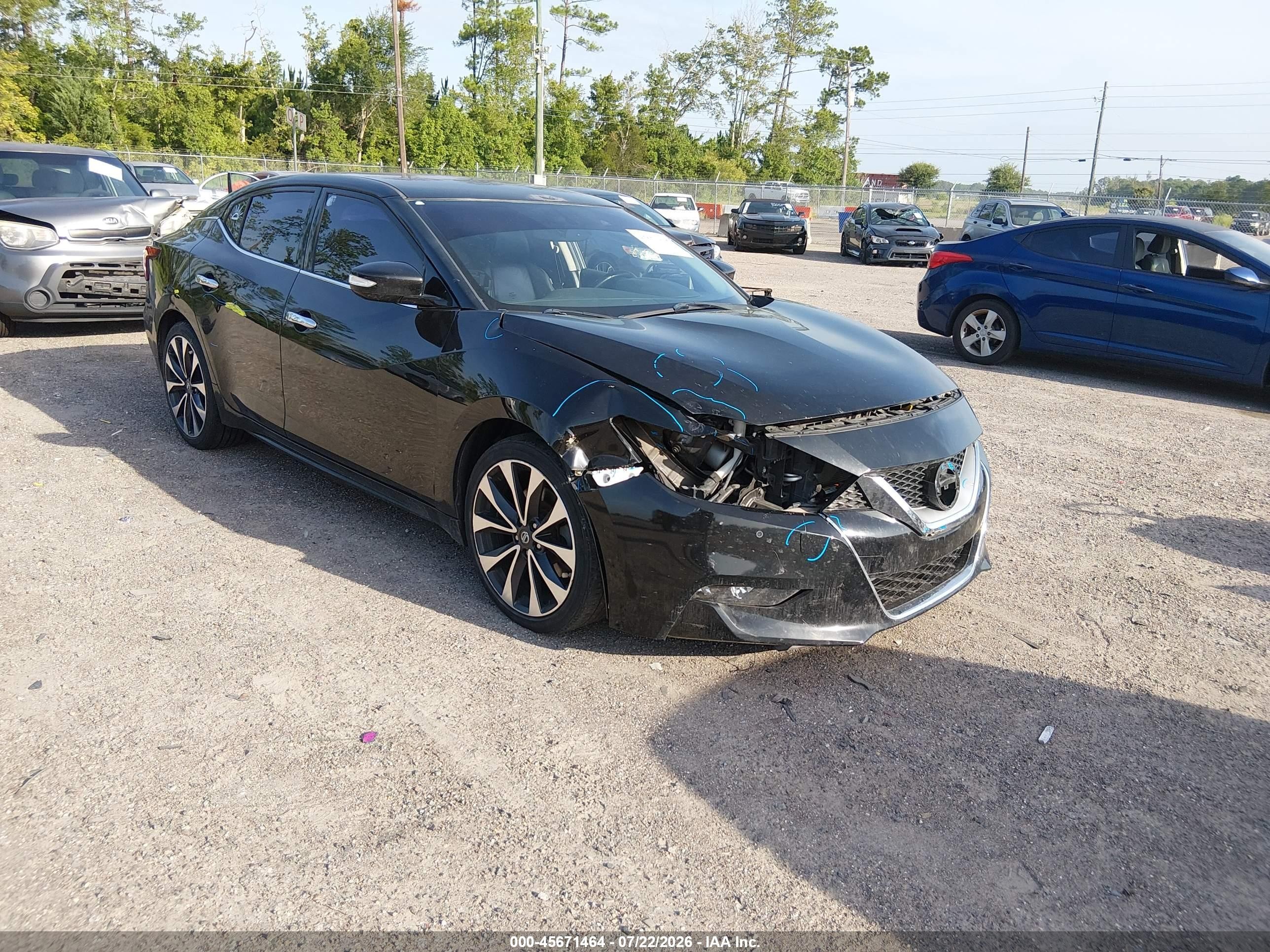 2016 Nissan Maxima SR, VIN 1N4AA6AP2GC387200 — По всему кузову