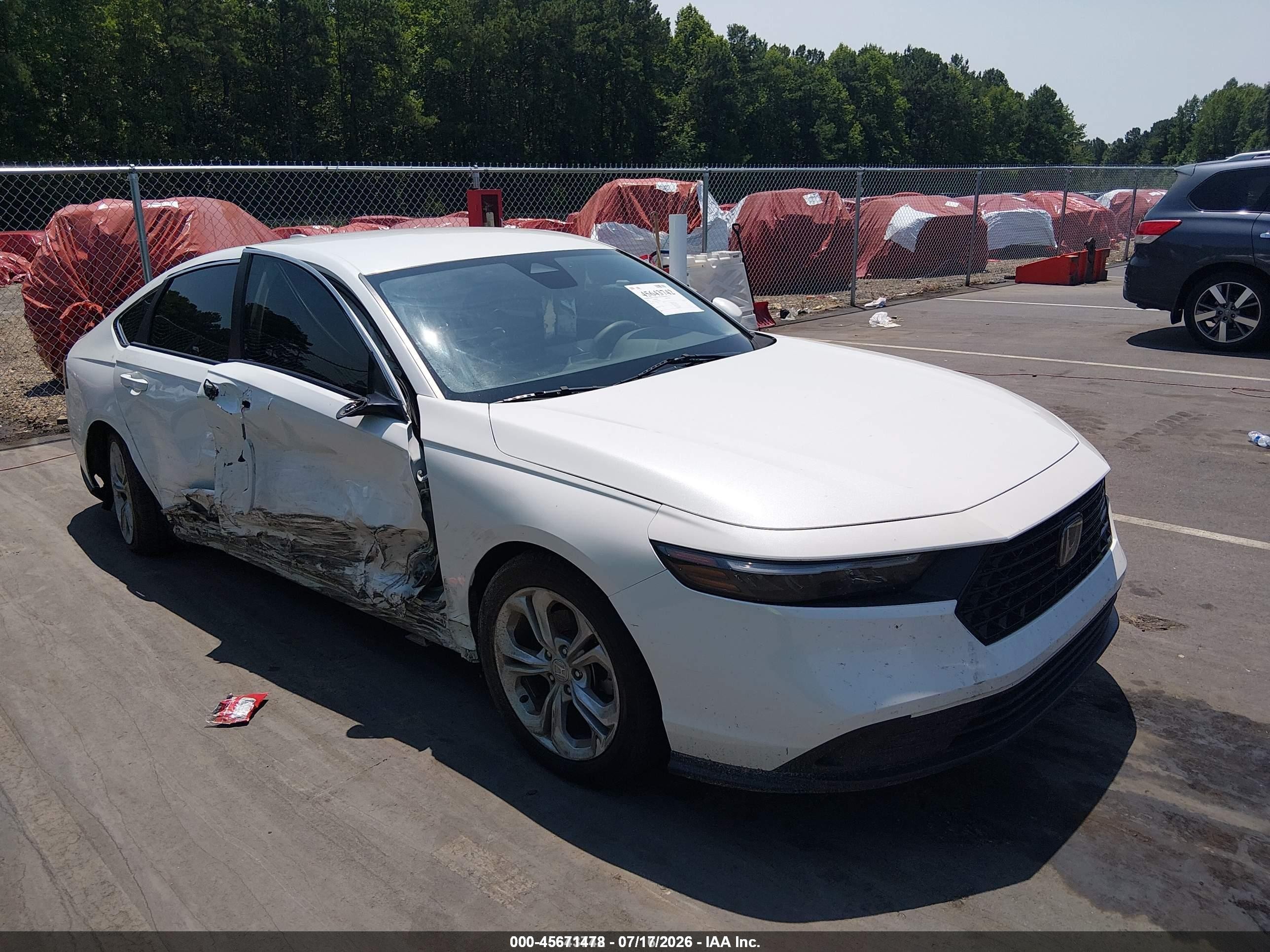 2024 Honda Accord LX, VIN 1HGCY1F28RA004228 — Side