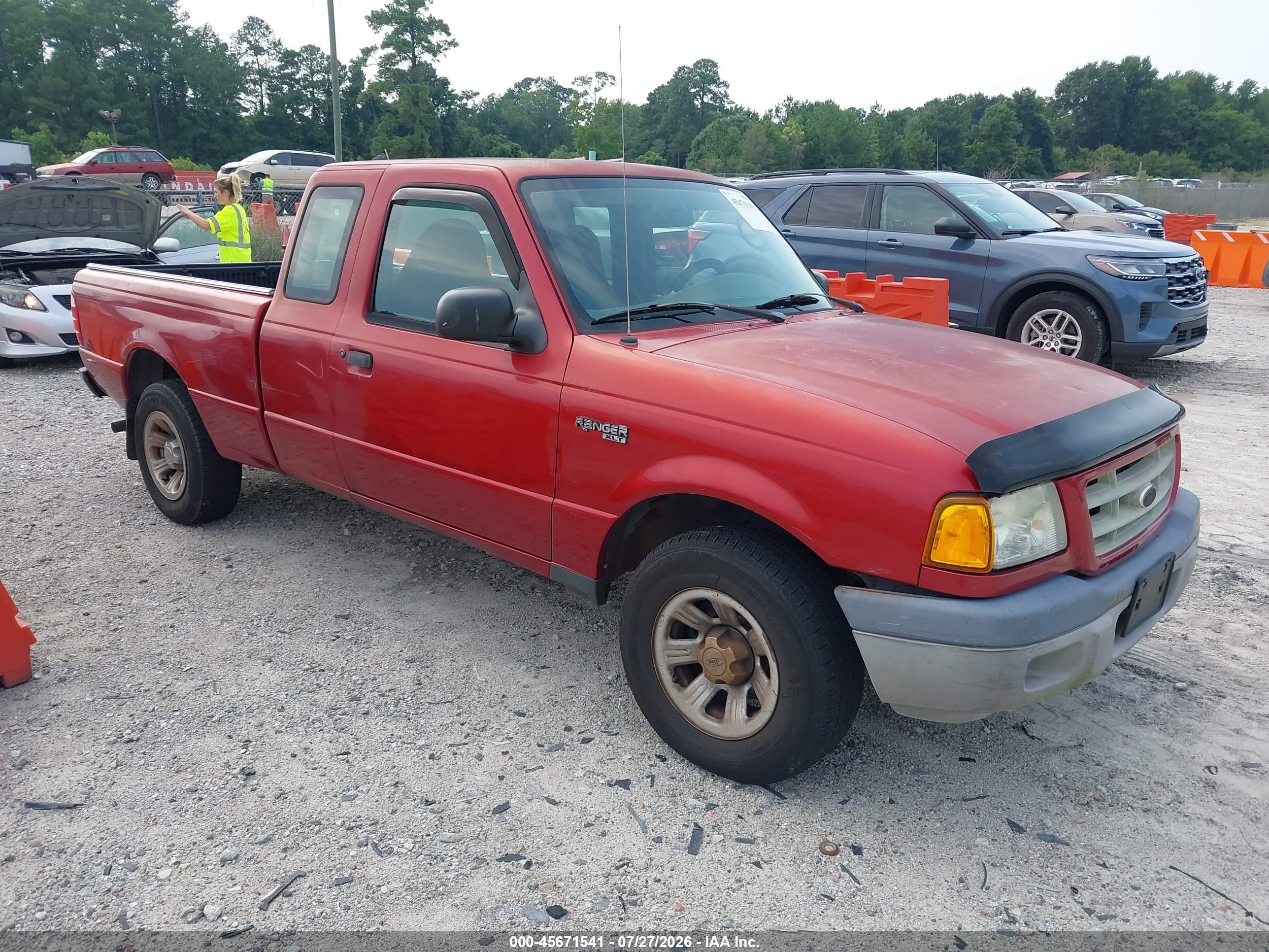 2003 Ford Ranger XL, VIN 1FTYR14U23PB80458 — Normal wear