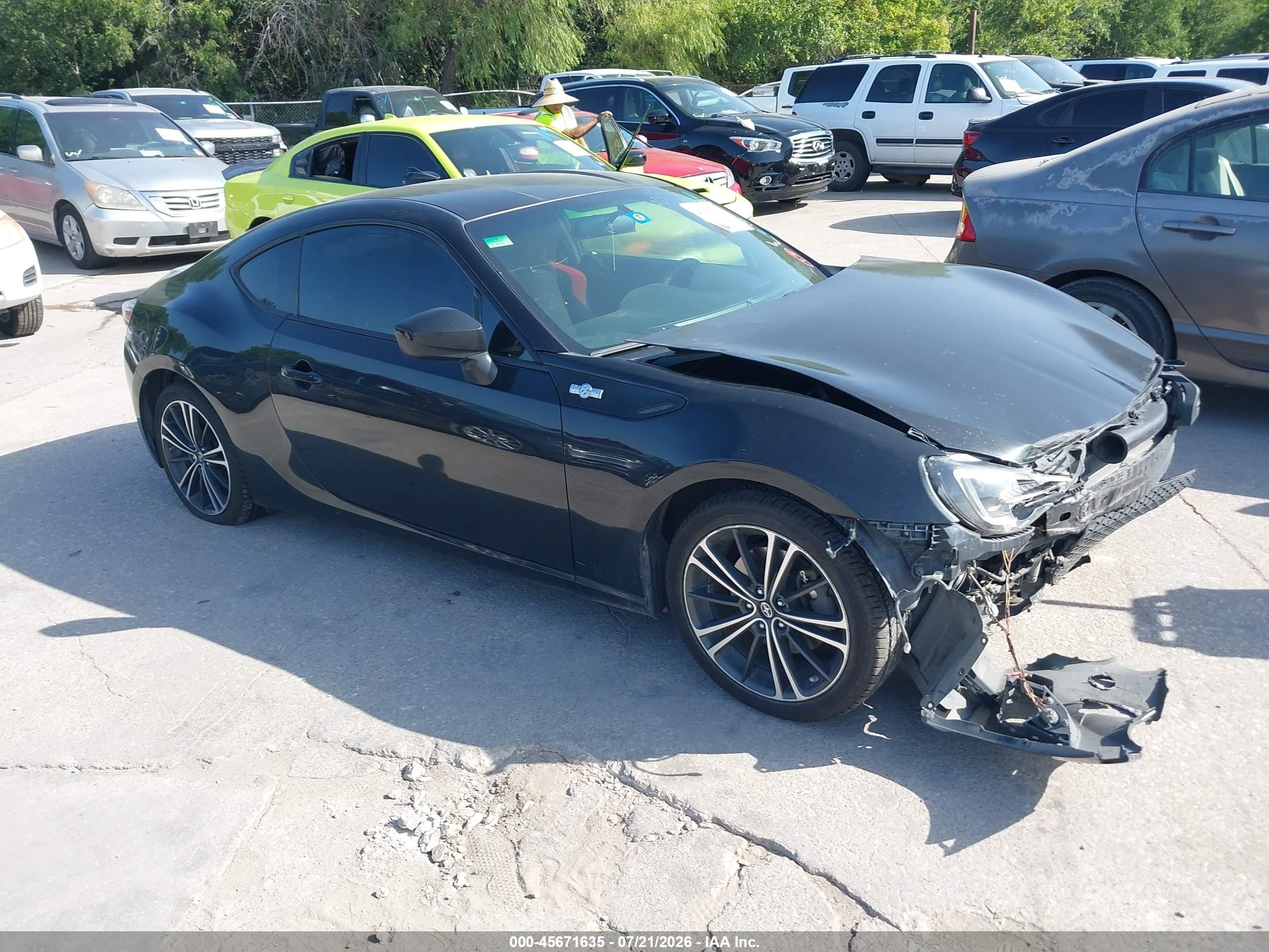 2013 Scion FR-S, VIN JF1ZNAA18D1709142 — Normal wear