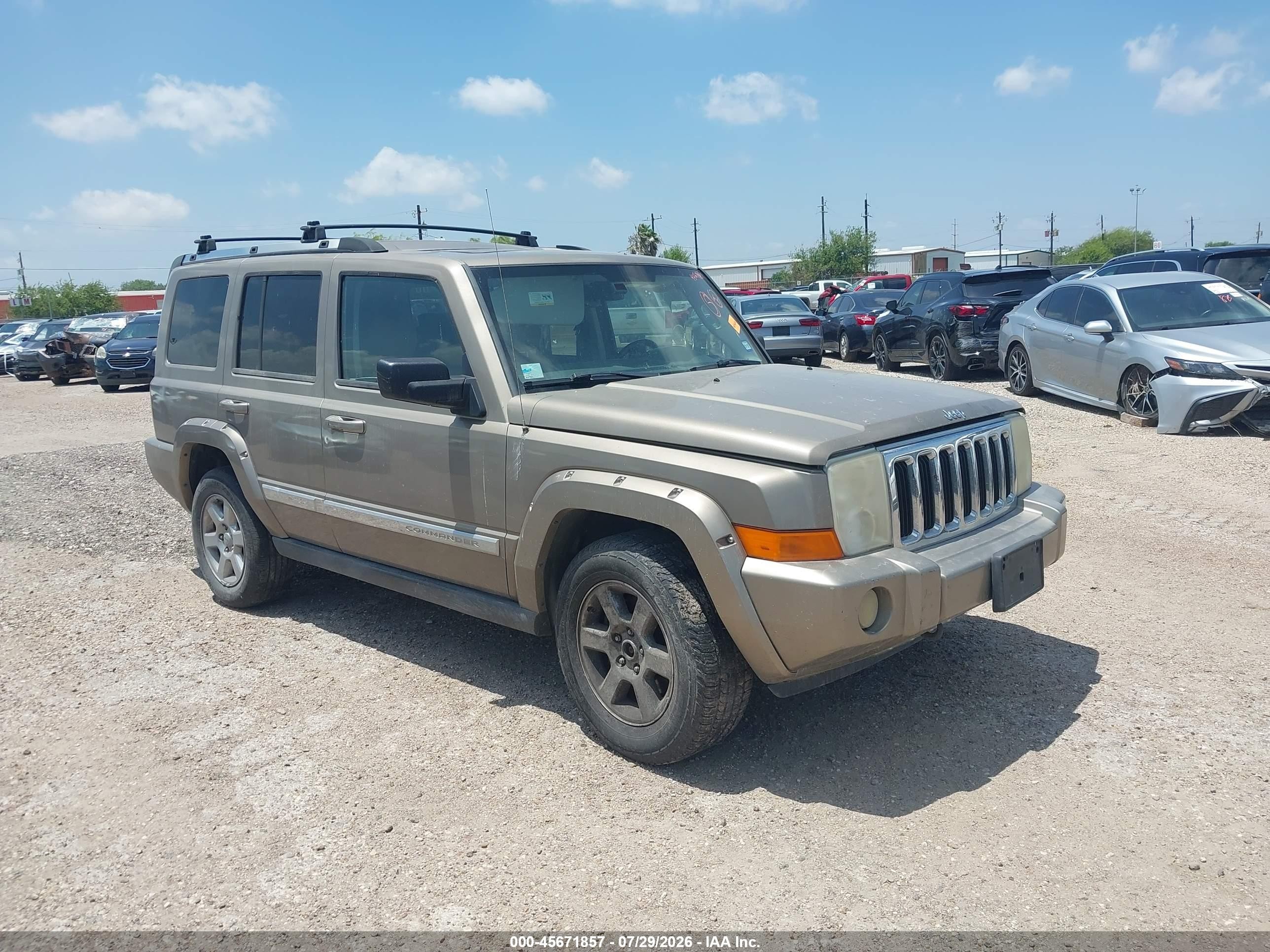2006 Jeep Commander Limited, VIN 1J8HG58236C193813 — Normal wear
