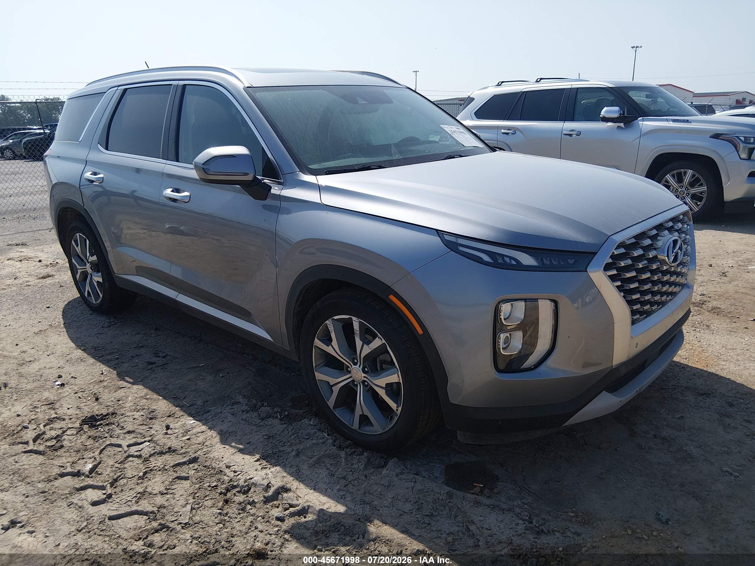 2020 Hyundai Palisade SEL, VIN KM8R34HE0LU128401 — Side