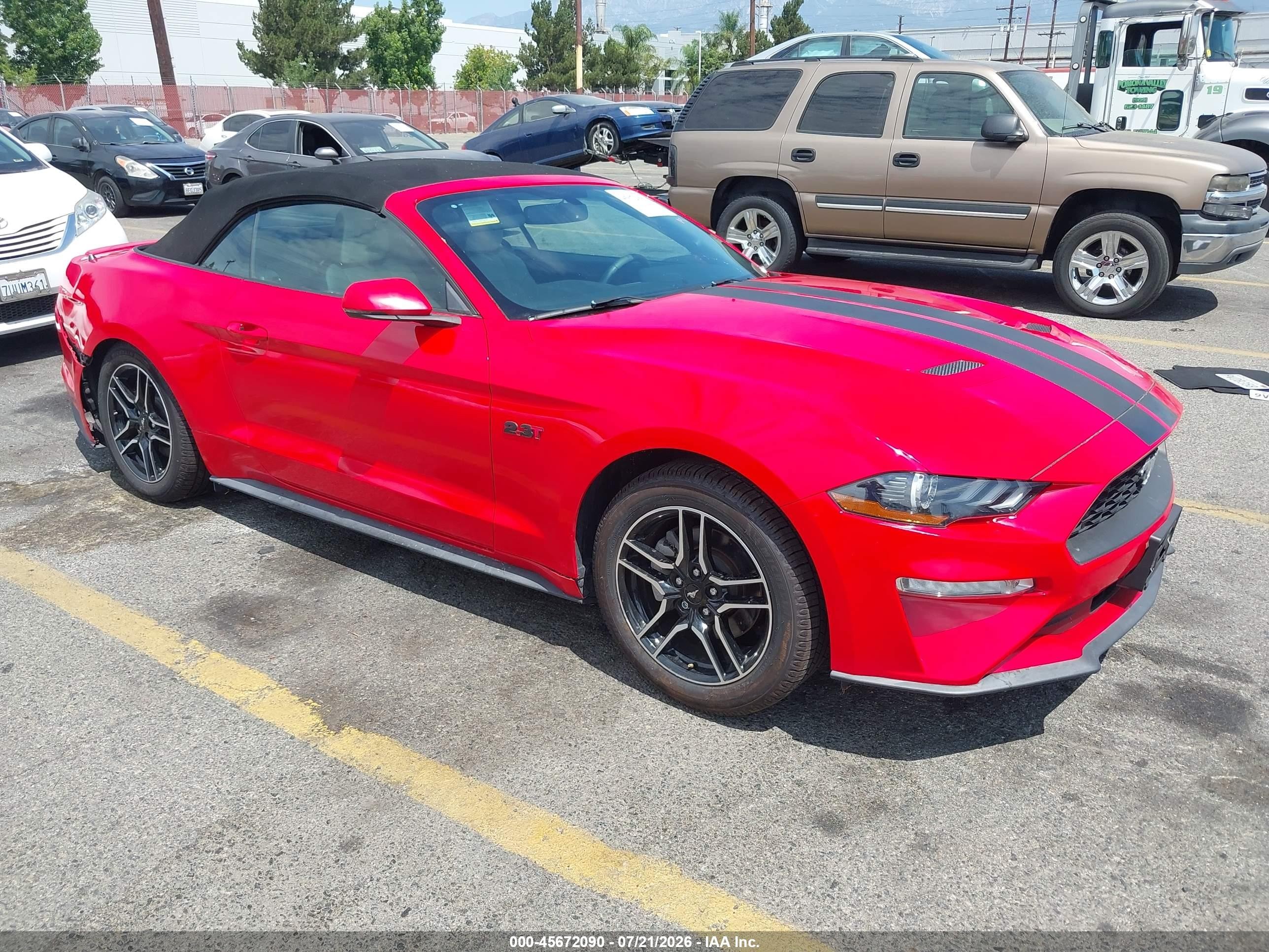 2019 Ford Mustang EcoBoost, VIN 1FATP8UH2K5205371 — Undercarriage
