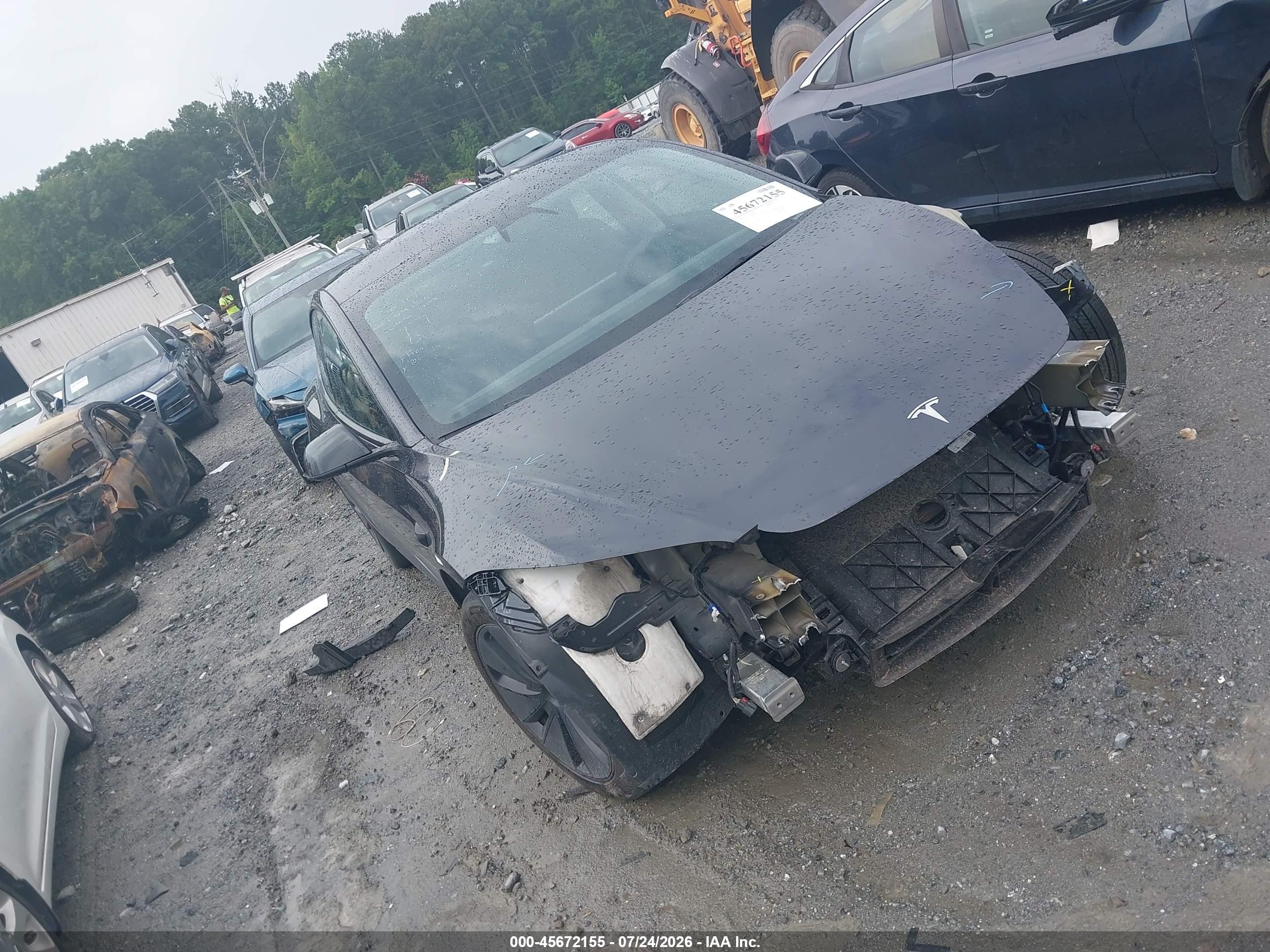 2024 Tesla Model 3, VIN 5YJ3E1EA9RF771836 — All over