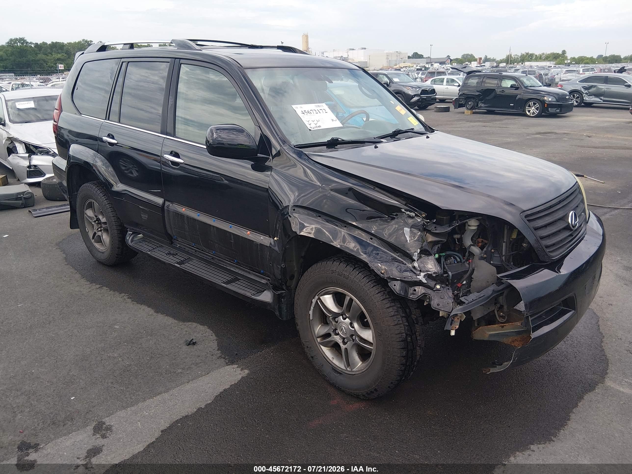 2008 Lexus GX 470, VIN JTJBT20X280160480 — Side