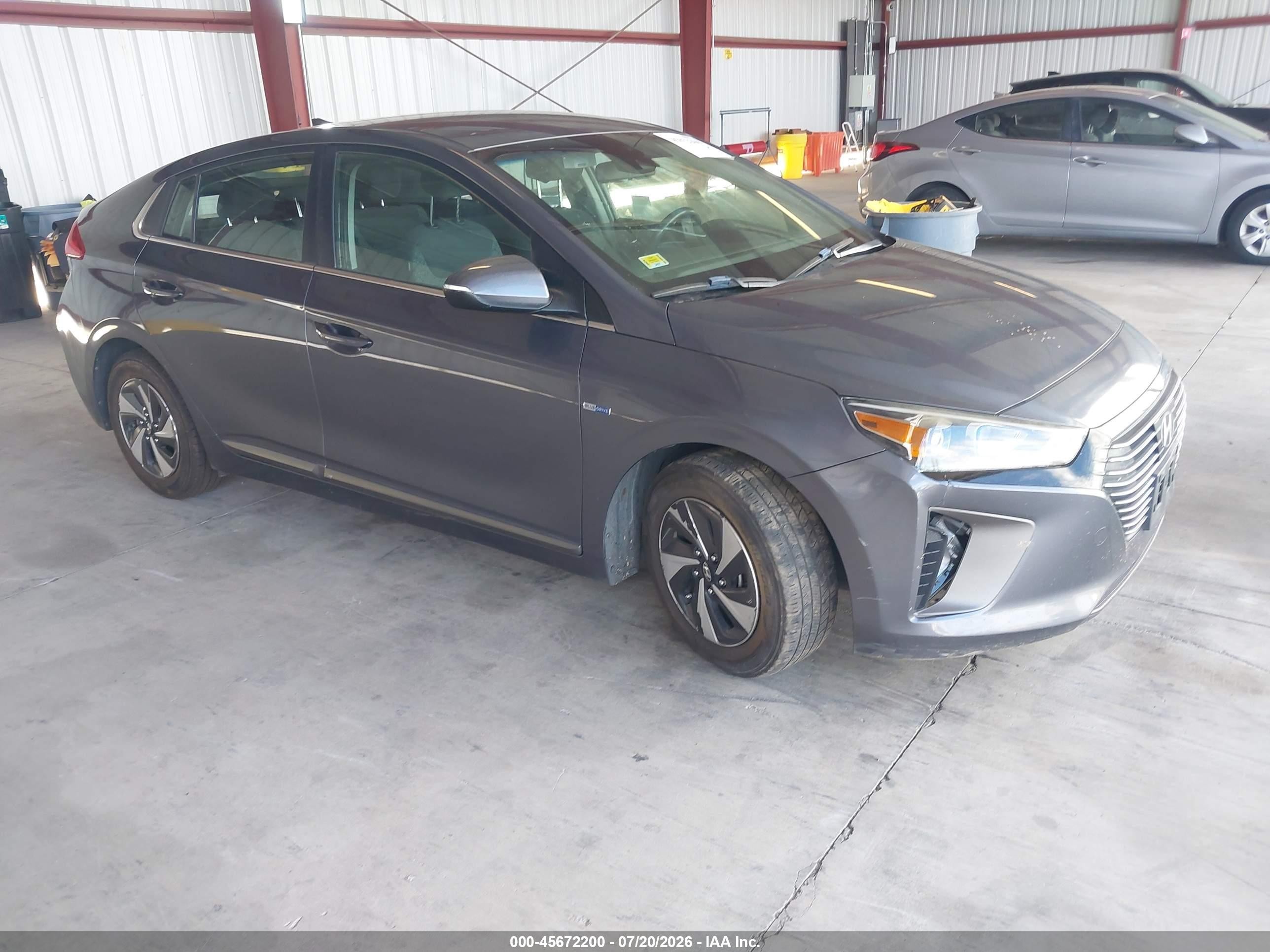 2017 Hyundai Ioniq SEL, VIN KMHC75LC8HU036532 — Обычный износ