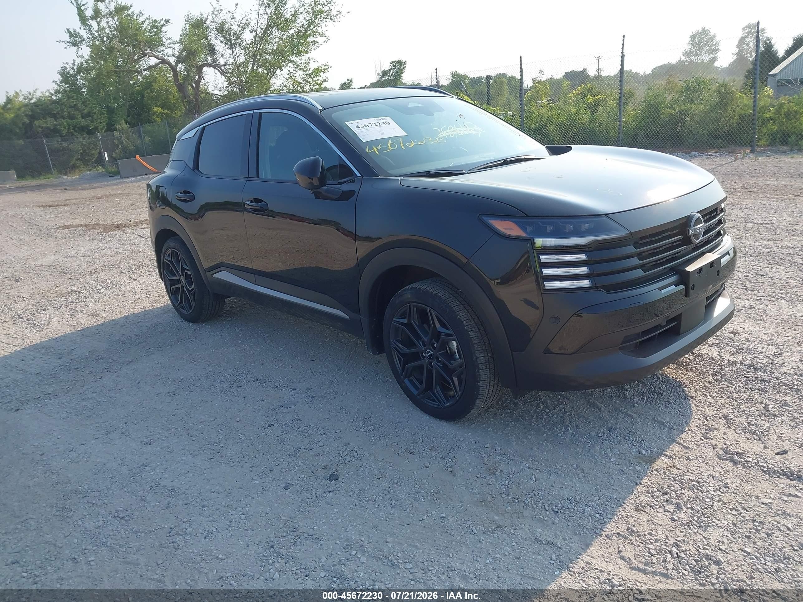 2025 Nissan Kicks SR, VIN 3N8AP6DD2SL397432 — Hail