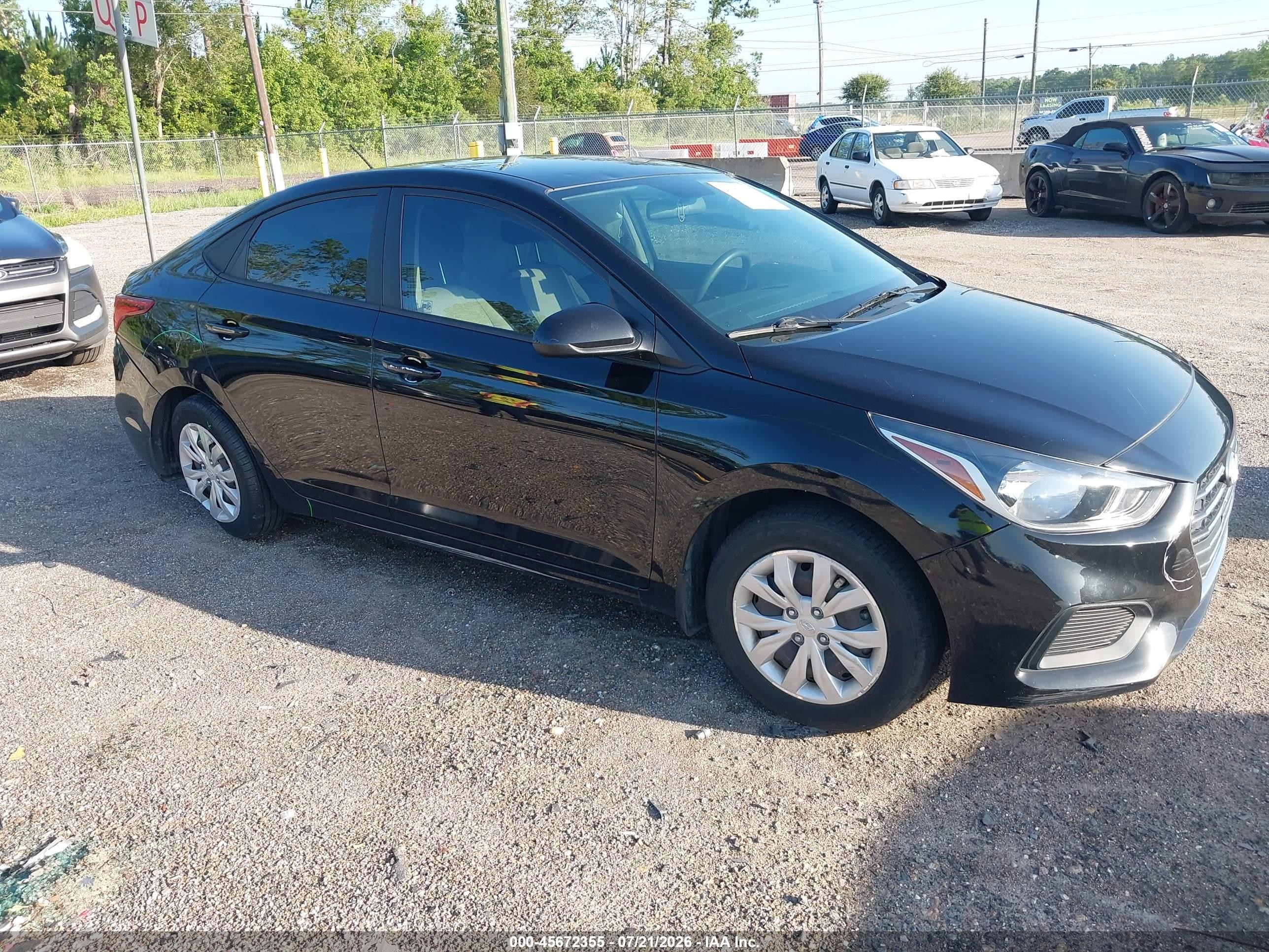 2021 Hyundai Accent SE, VIN 3KPC24A60ME146333 — Side