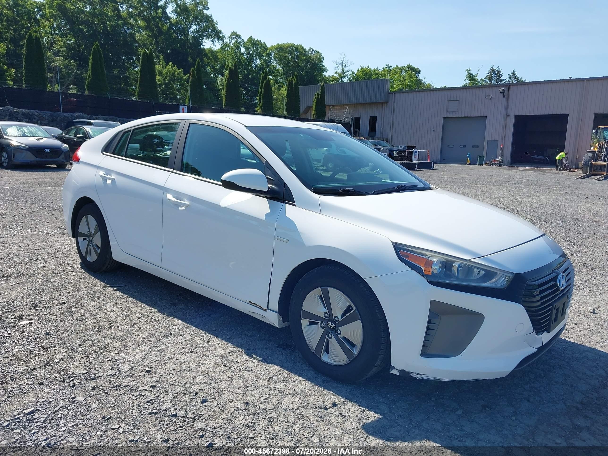 2018 Hyundai Ioniq Blue, VIN KMHC65LC4JU075613 — Обычный износ