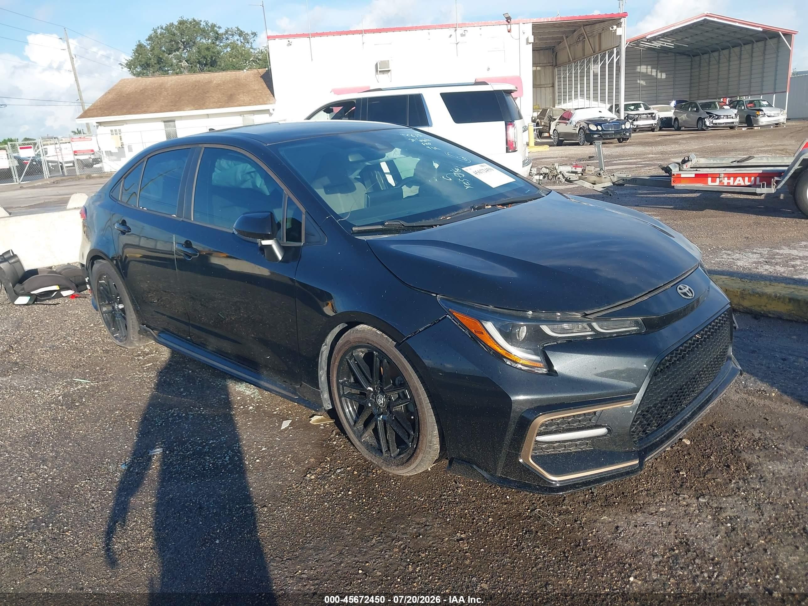 2021 Toyota Corolla SE, VIN 5YFS4MCE4MP084671 — Normal wear