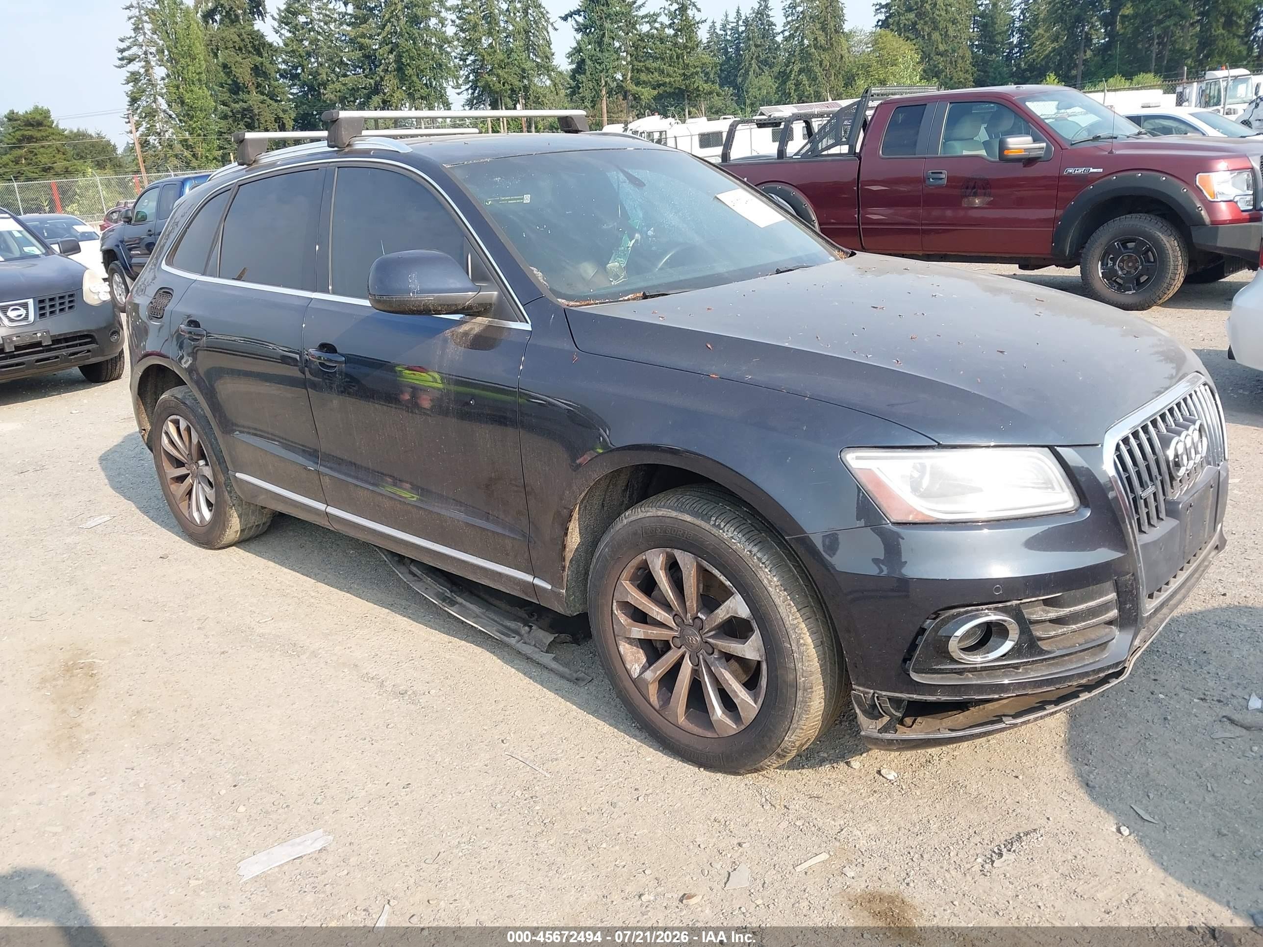 2014 Audi Q5 Premium Plus, VIN WA1LFAFP0EA009136 — All over