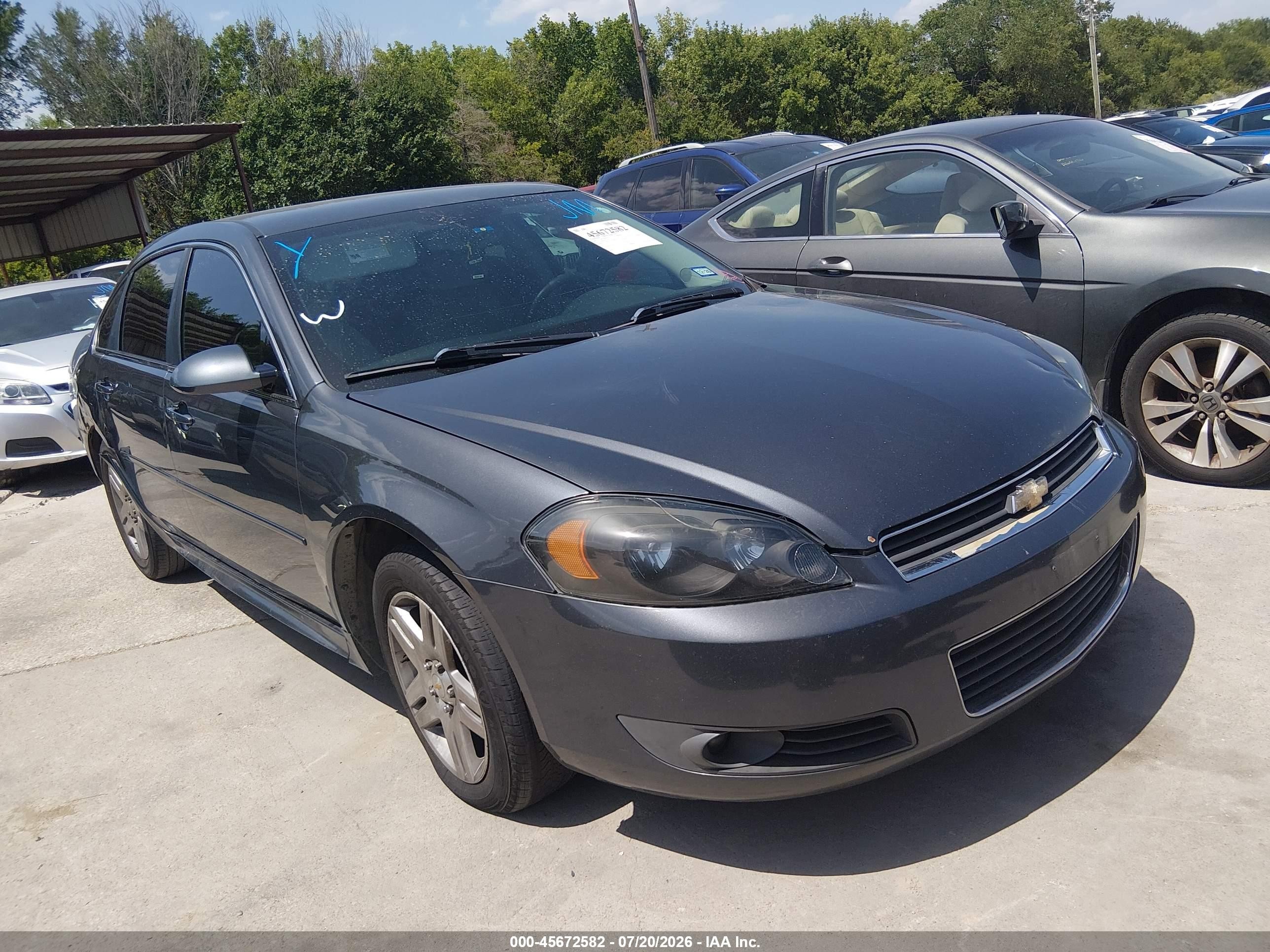 2010 Chevrolet Impala LT, VIN 2G1WB5EK5A1176116 — Normal wear