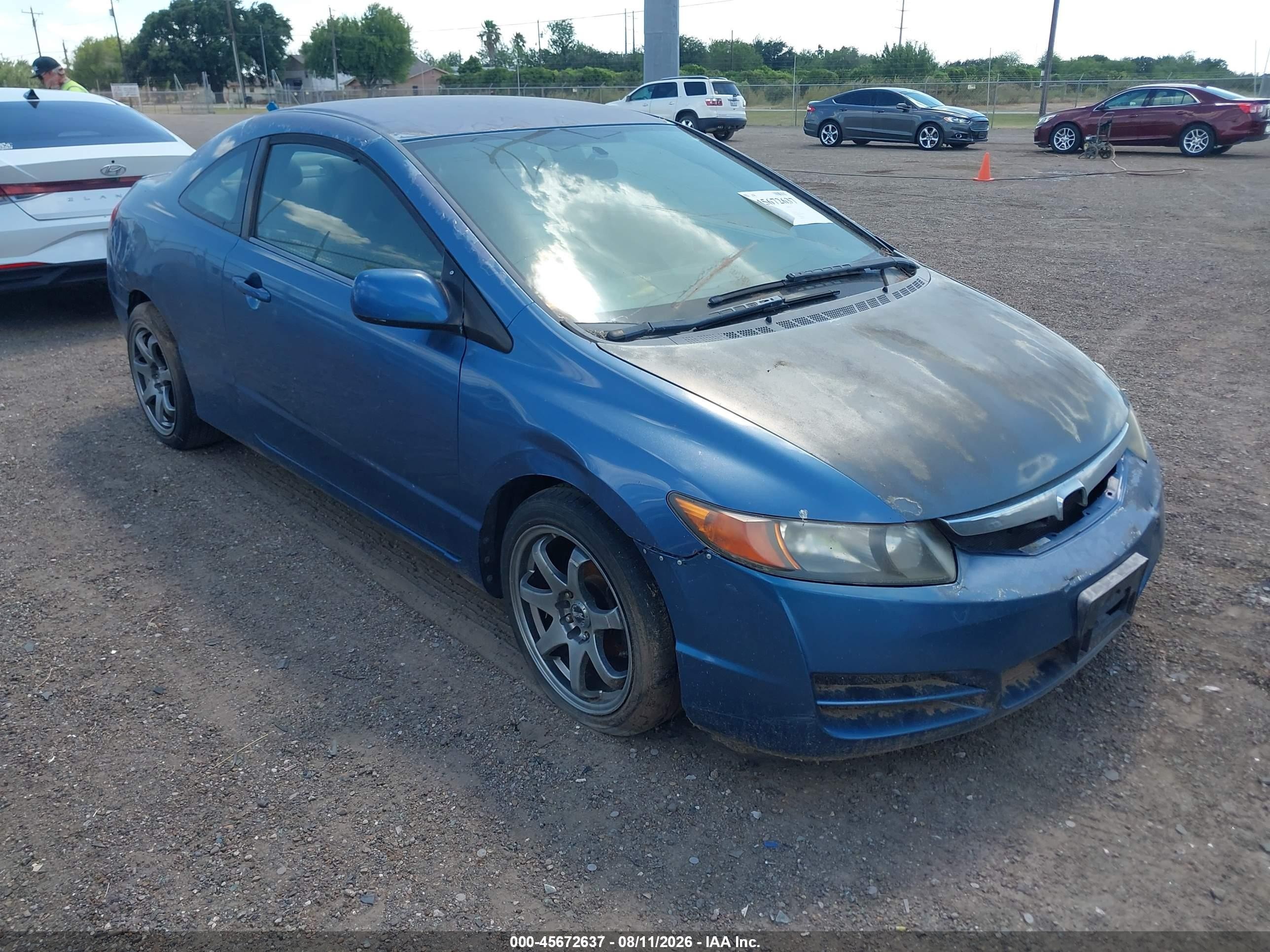 2010 Honda Civic LX, VIN 2HGFG1B69AH505045 — Repossession