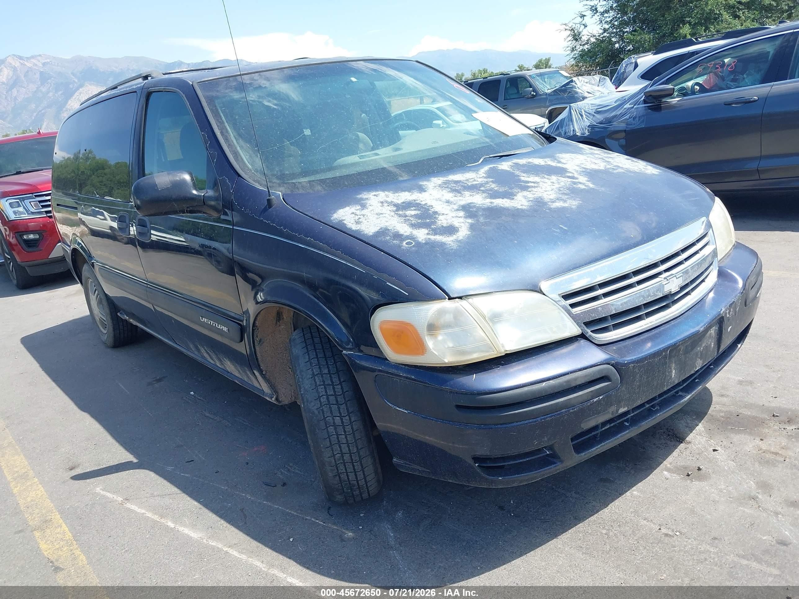 2005 Chevrolet Venture LS, VIN 1GNDV23E05D119860 — Rear end