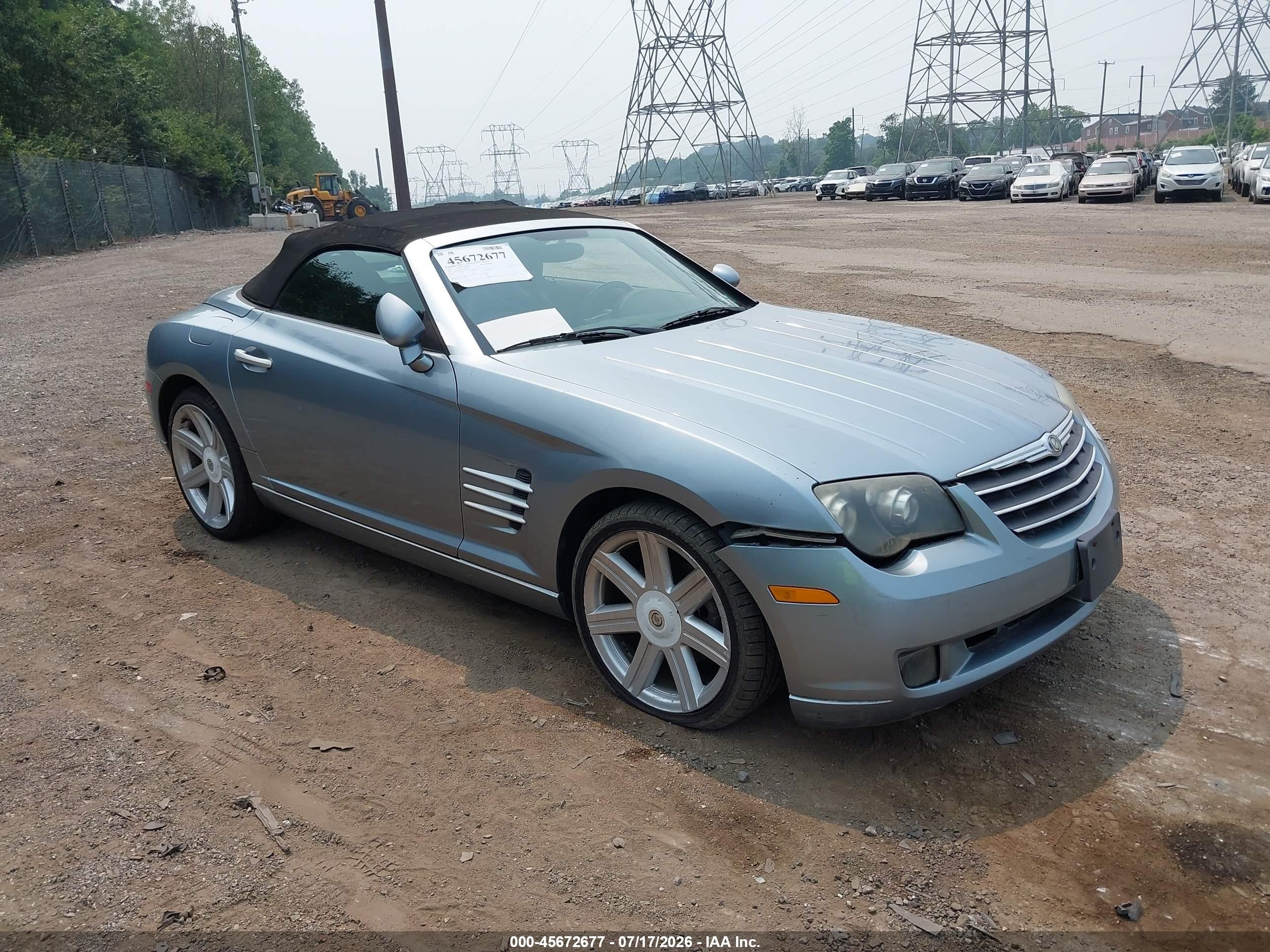 2005 Chrysler Crossfire Limited, VIN 1C3AN65L85X058310 — Normal wear