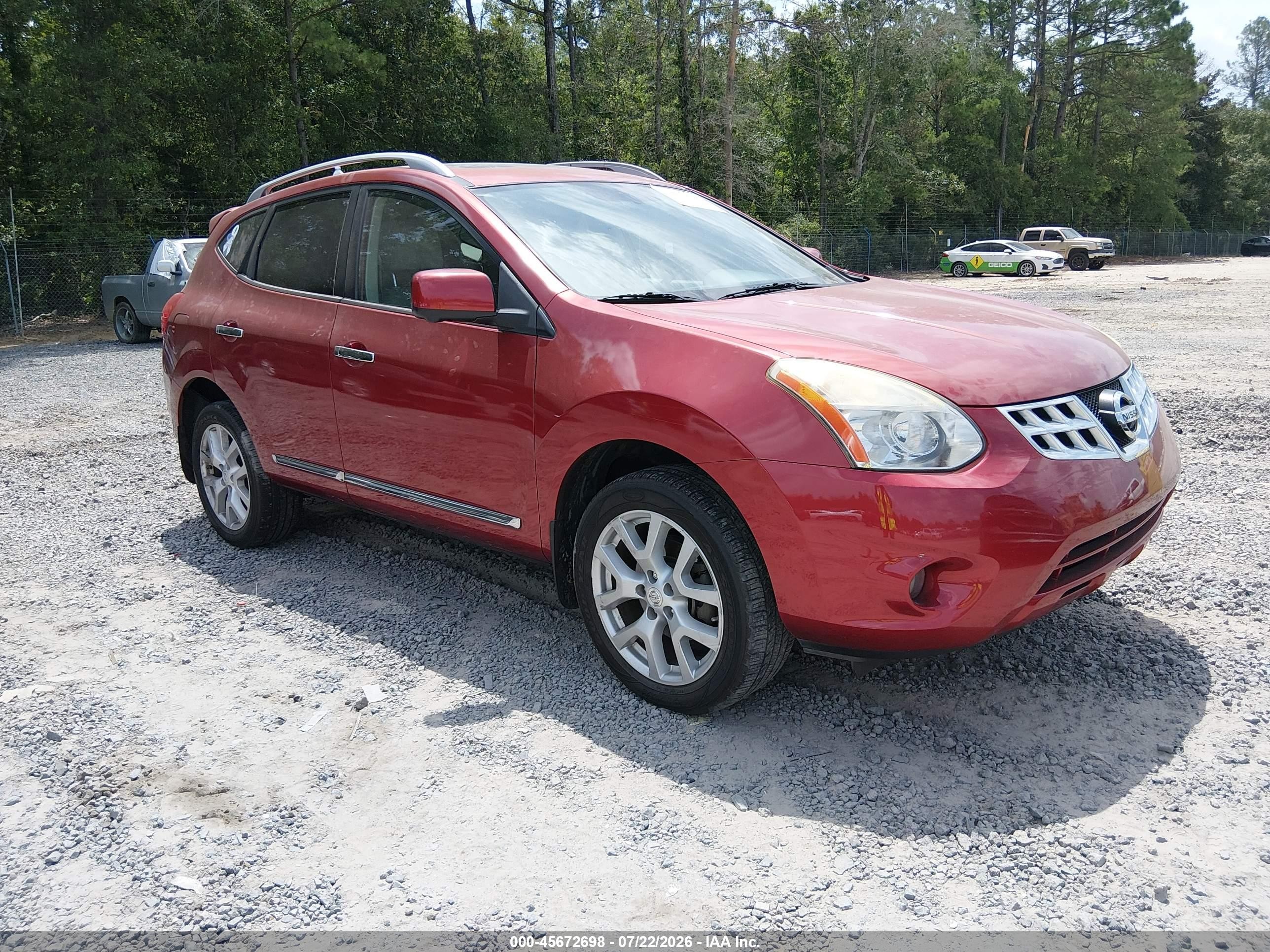 2012 Nissan Rogue SV, VIN JN8AS5MT0CW262784 — Electrical
