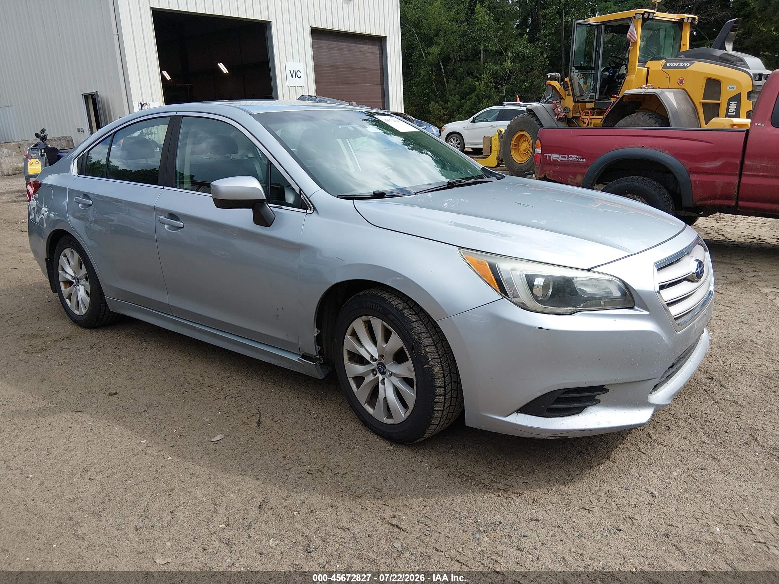 2017 Subaru Legacy Premium, VIN 4S3BNAC67H3033460 — Normal wear